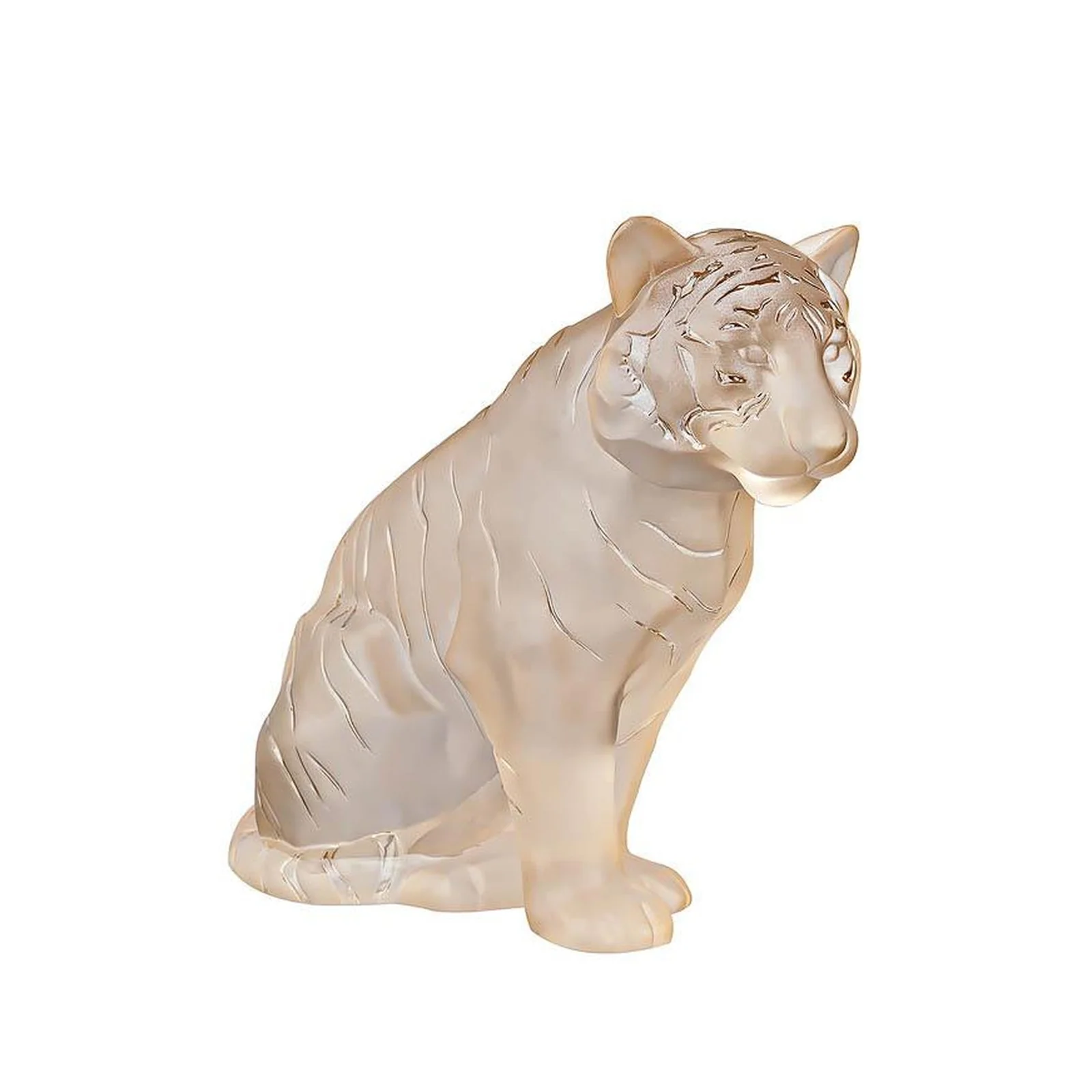 Lalique Sitting Tiger Grand Sculpture - Image 2