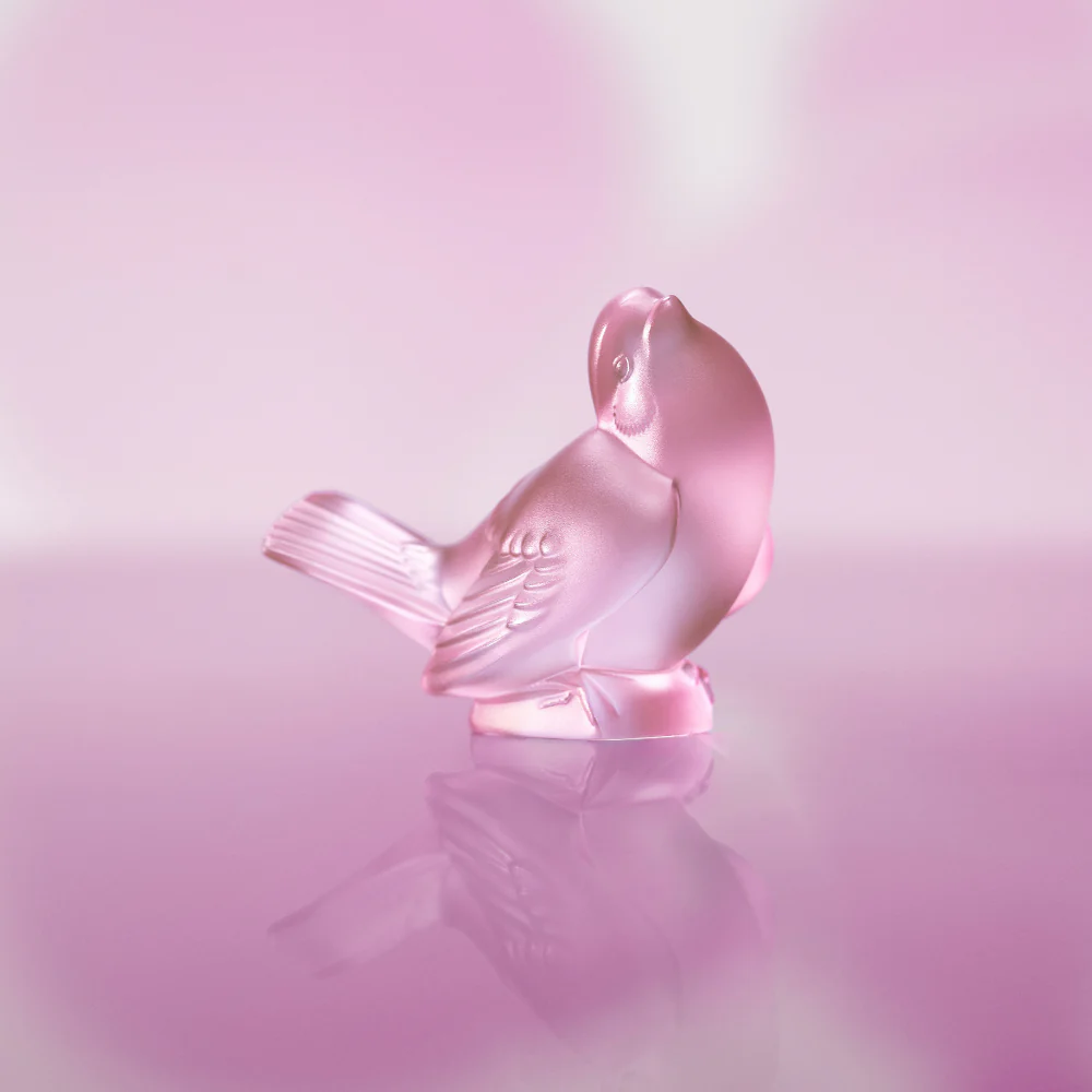 Lalique Sparrow Sculpture - Image 2