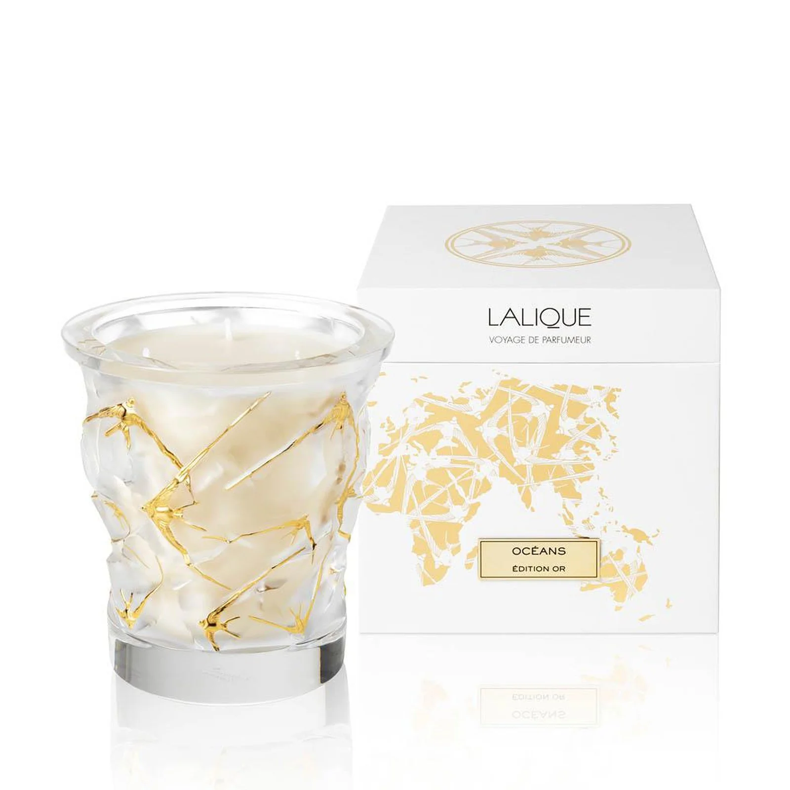 Lalique Swallow Candle Vase - Image 2