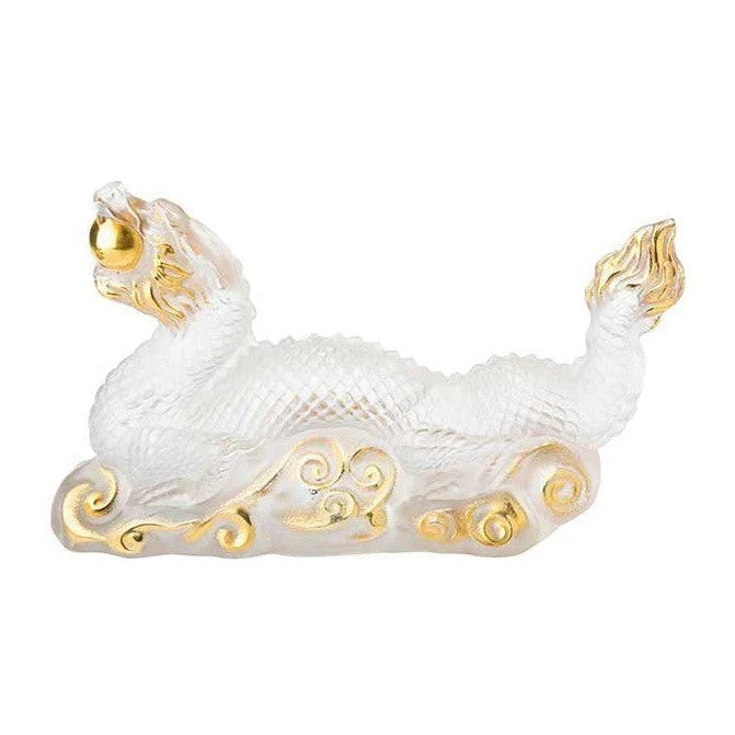 Lalique Tianlong Dragon Sculpture - Image 3