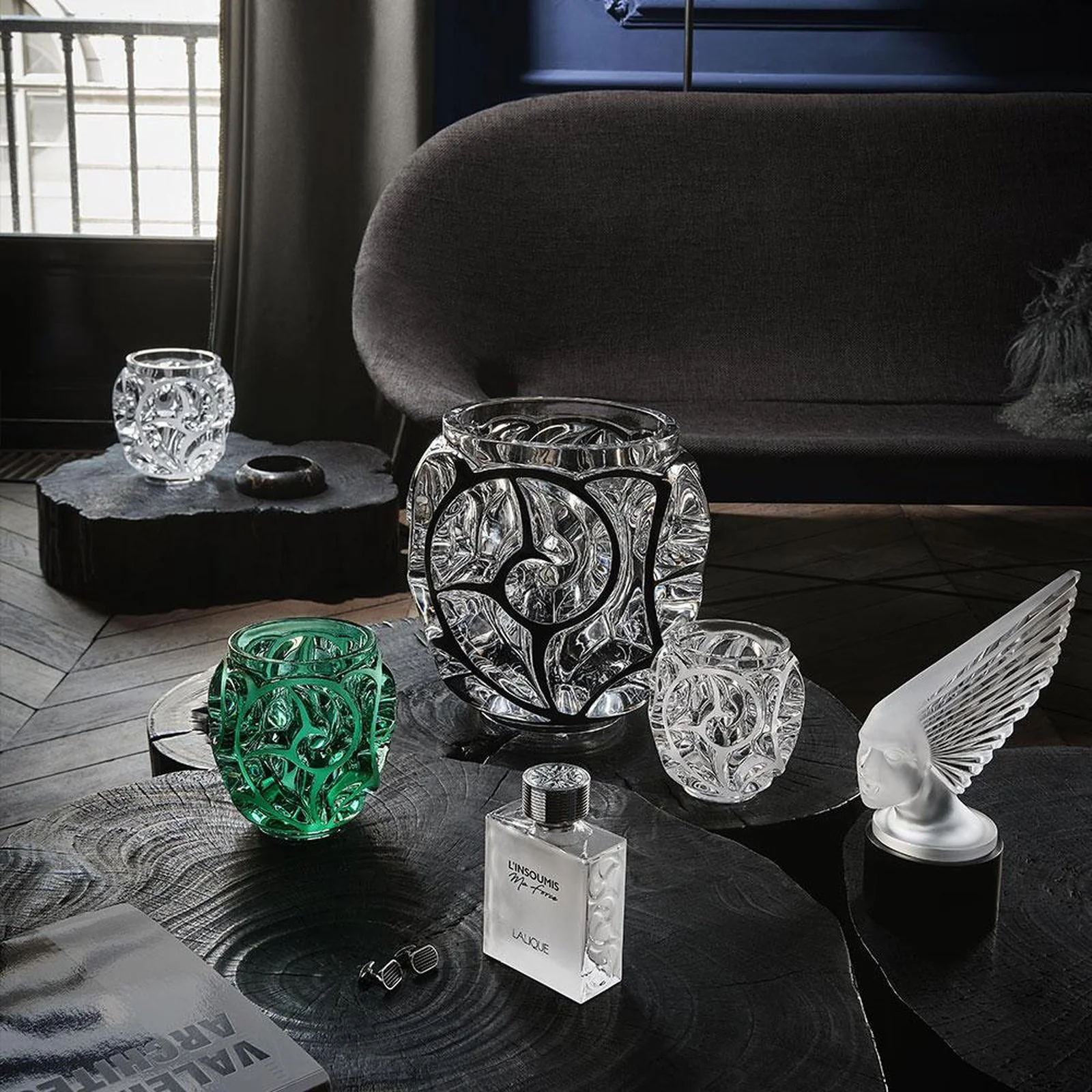 Lalique Tourbillons Grand Vase - Image 8