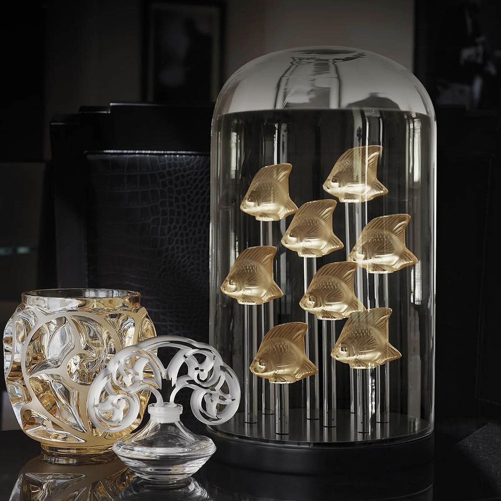 Lalique Tourbillons Small Vase - Image 6