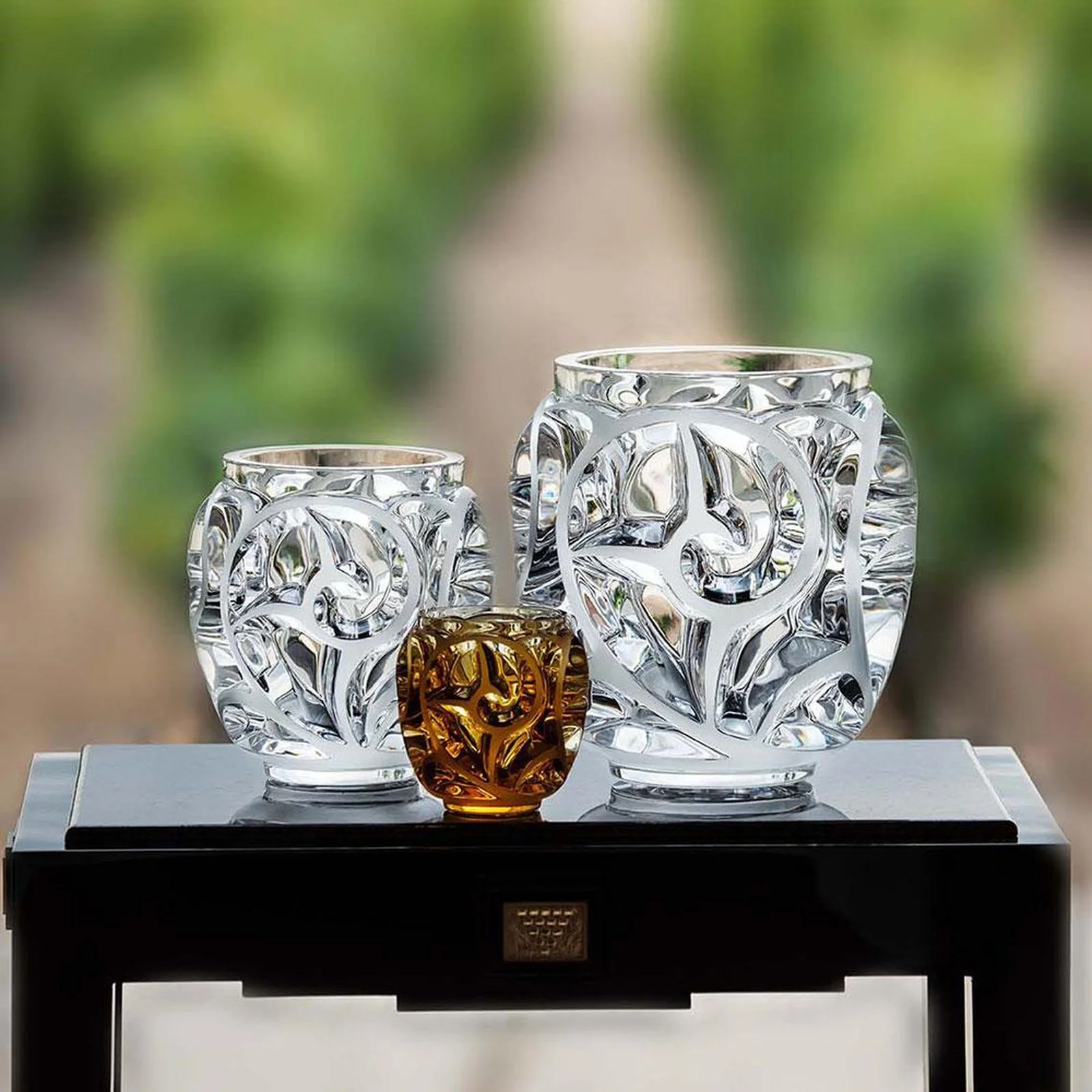 Lalique Tourbillons Small Vase - Image 8