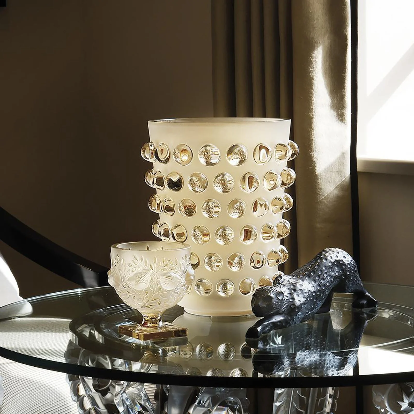 Lalique Zeila Panther Large Sculpture - Image 6