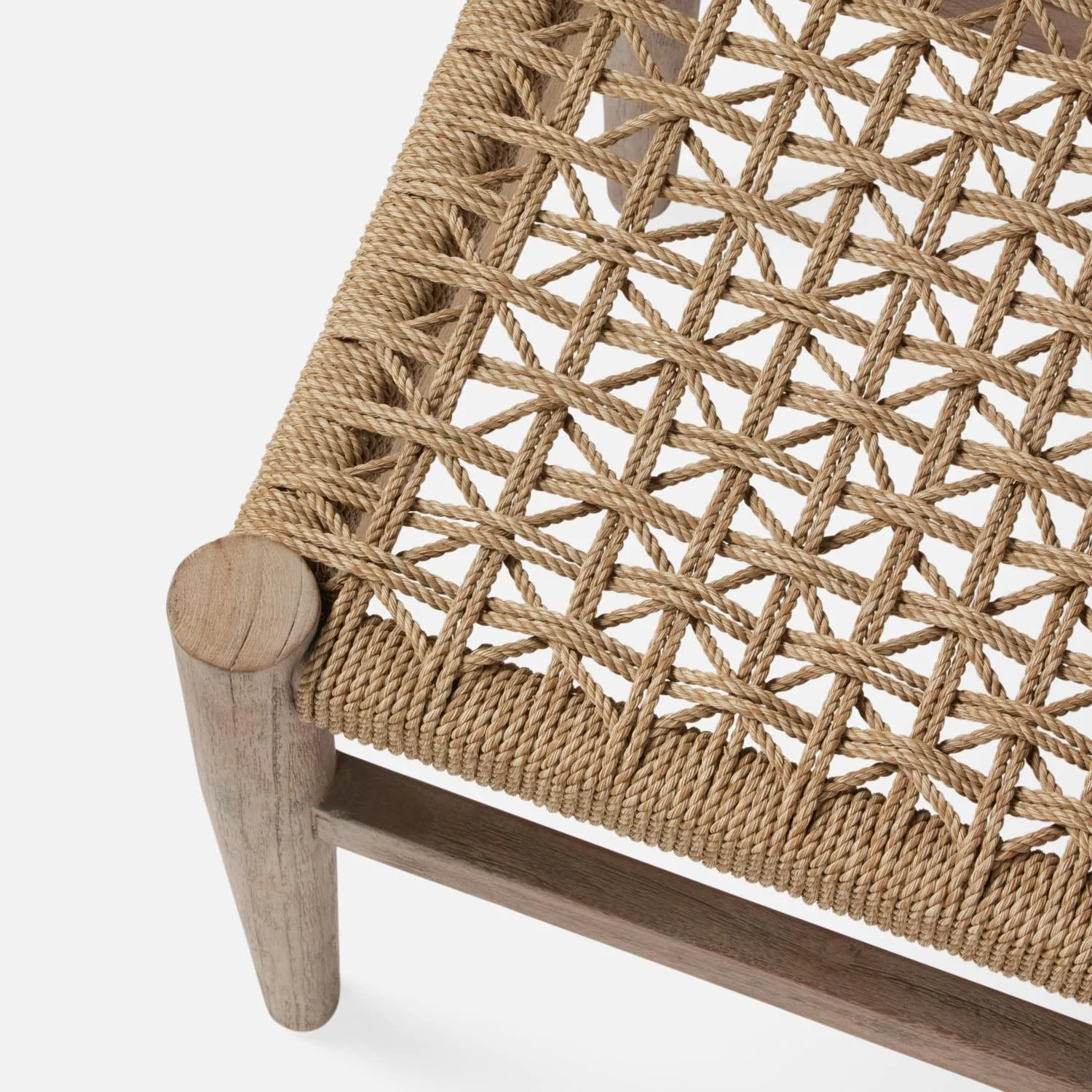 Larsson Twisted Rope Bench - Image 3