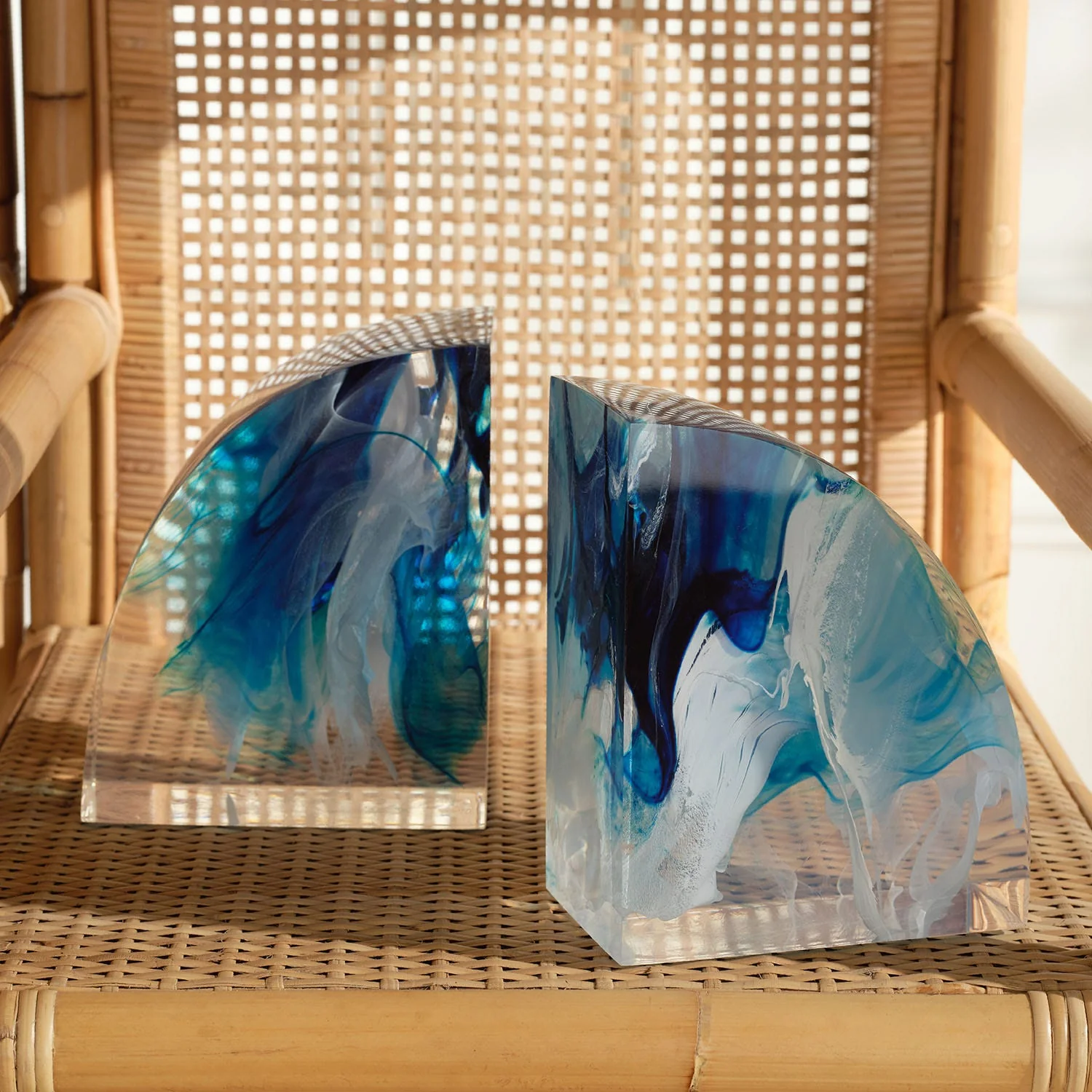 Leif Resin Bookend Set - Image 2