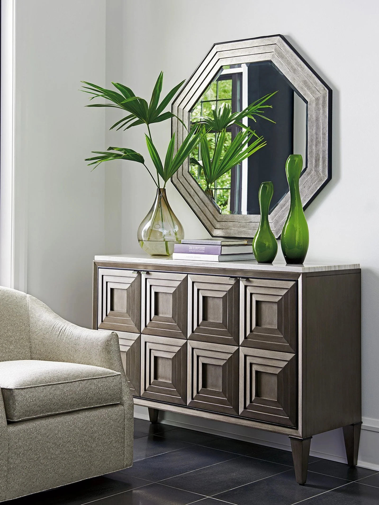 Lexington Ariana Latour Octagonal Mirror - Image 3