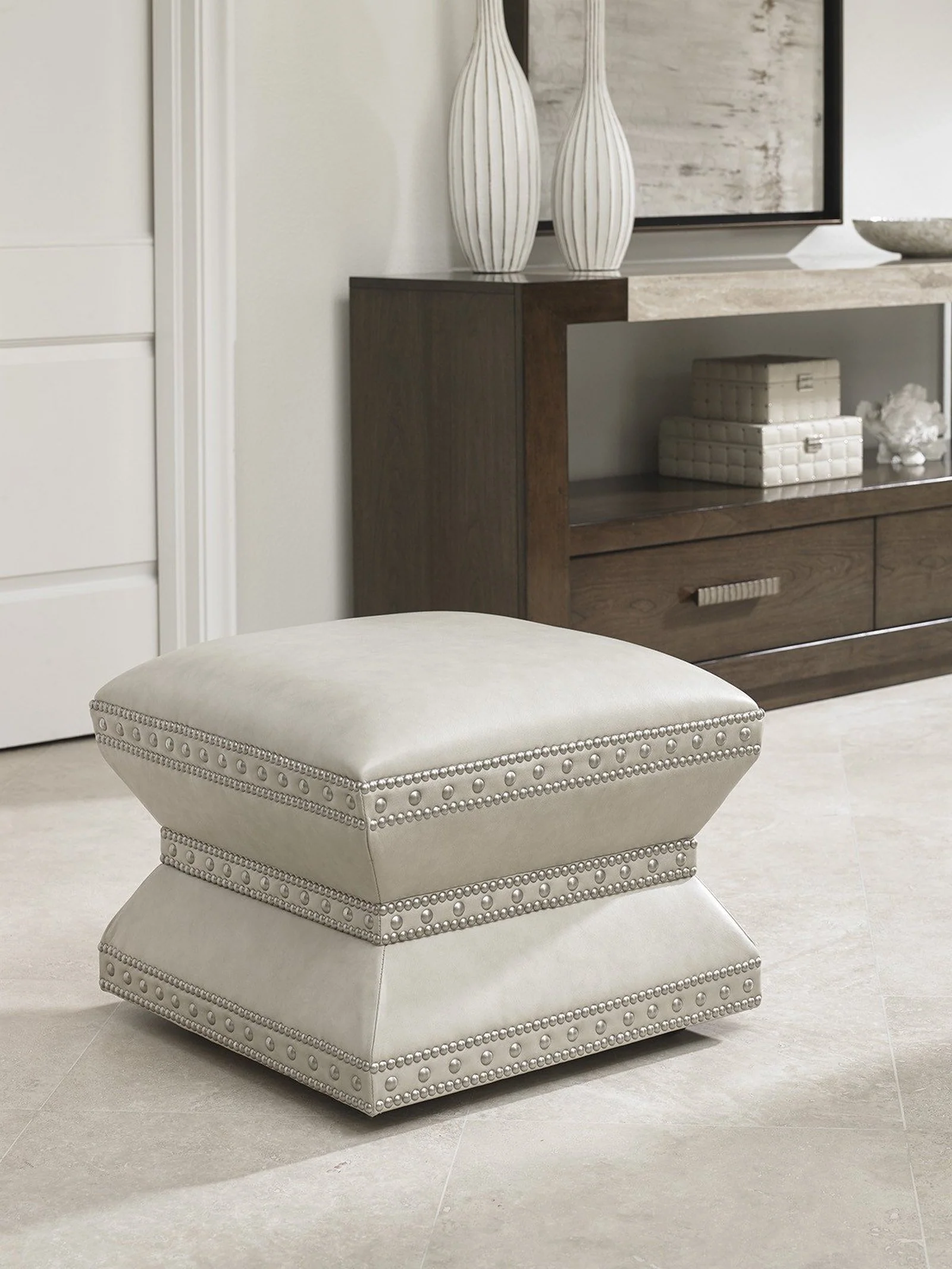 Lexington Wheatley Ottoman - Image 8