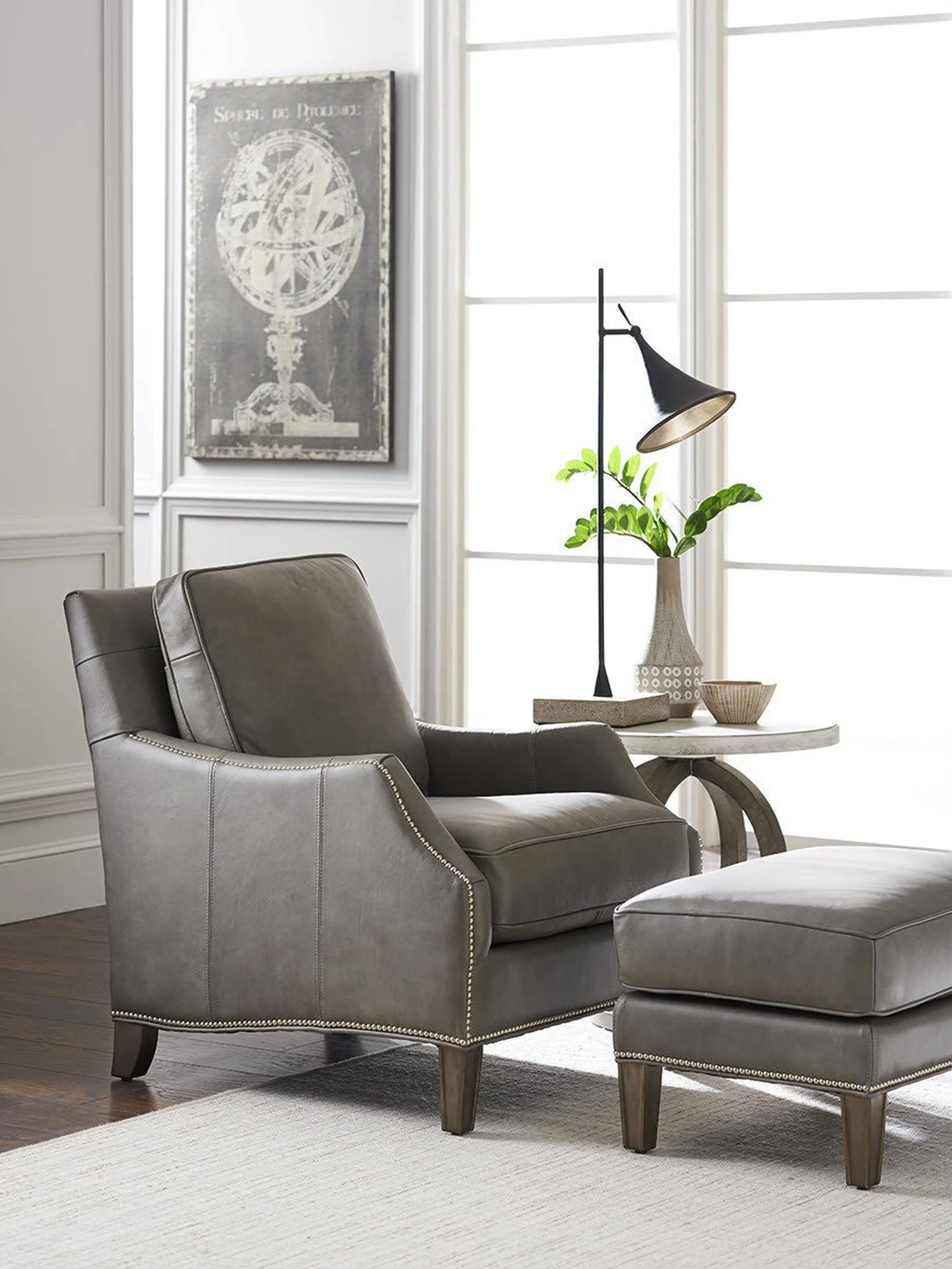 Lexington Ashton Ottoman - Image 7