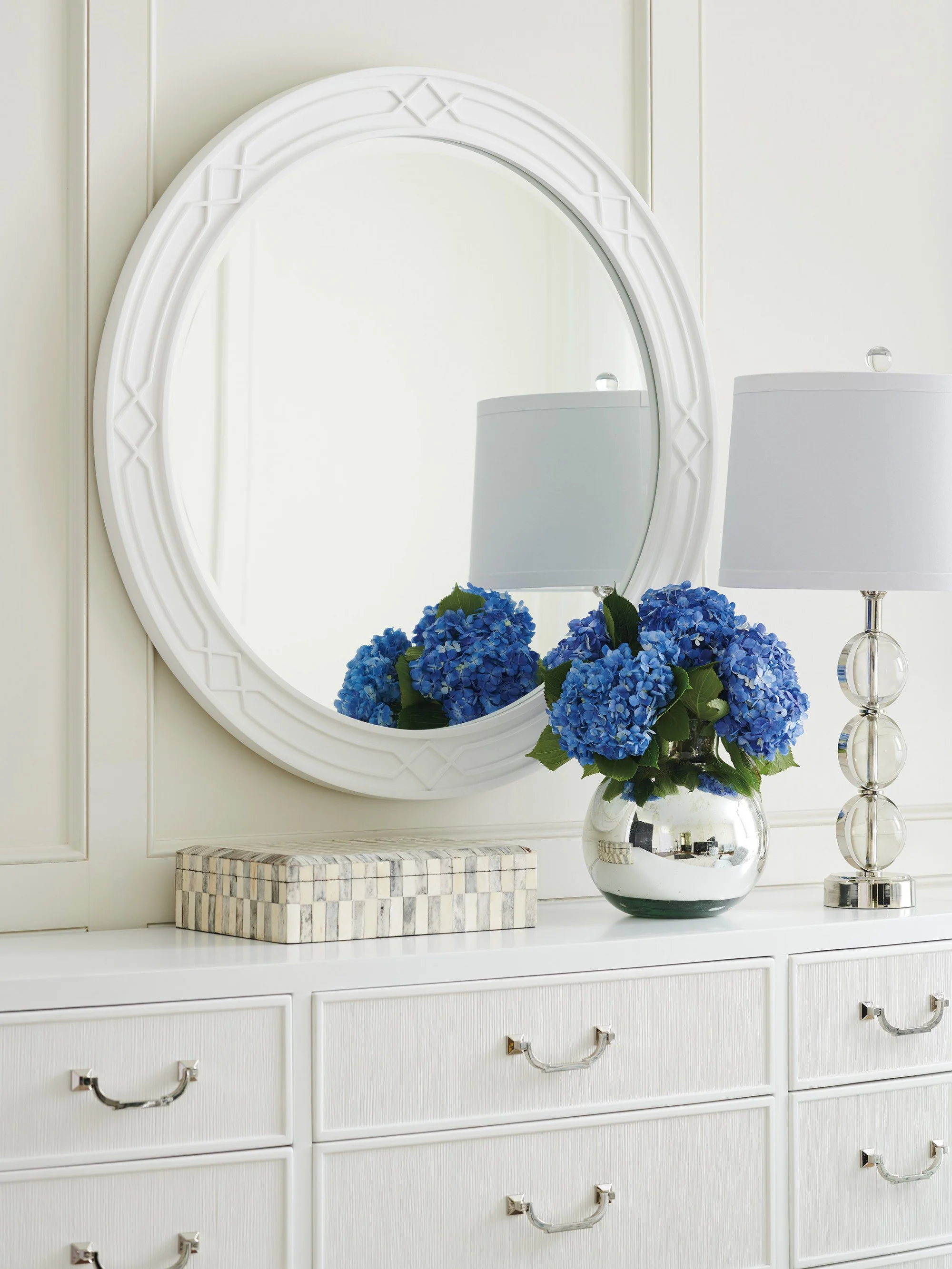 Lexington Avondale Carreno Round Mirror - Image 2