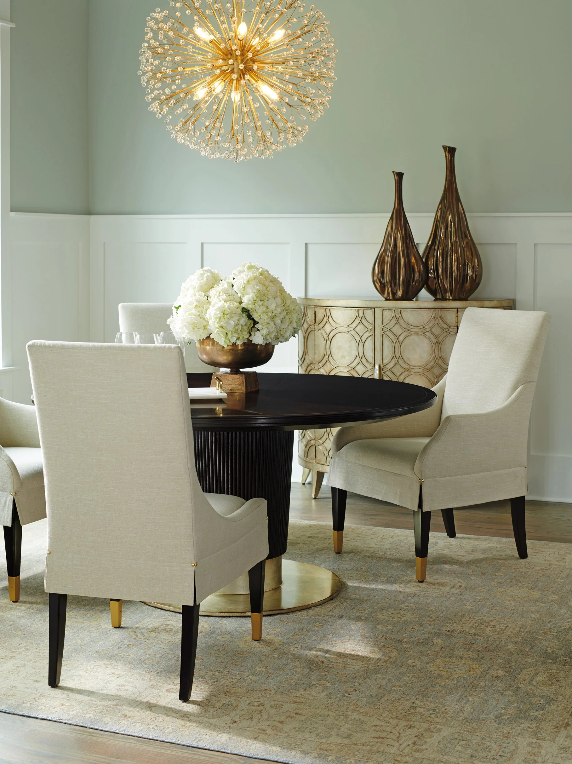 Lexington Carlyle Monarch Upholstered Side Chair Customizable - Image 4