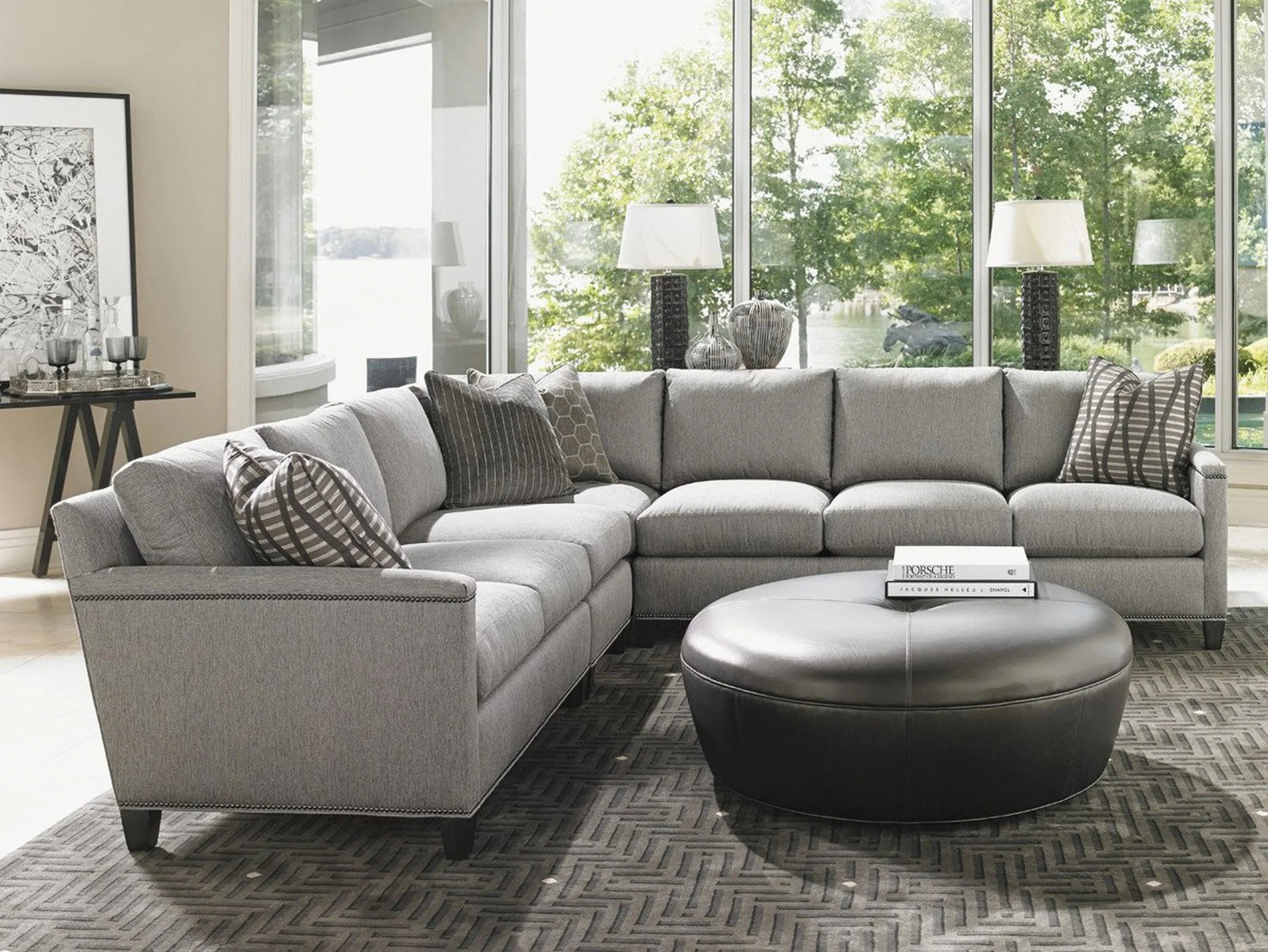 Lexington Carrera Claudia Ottoman - Image 4