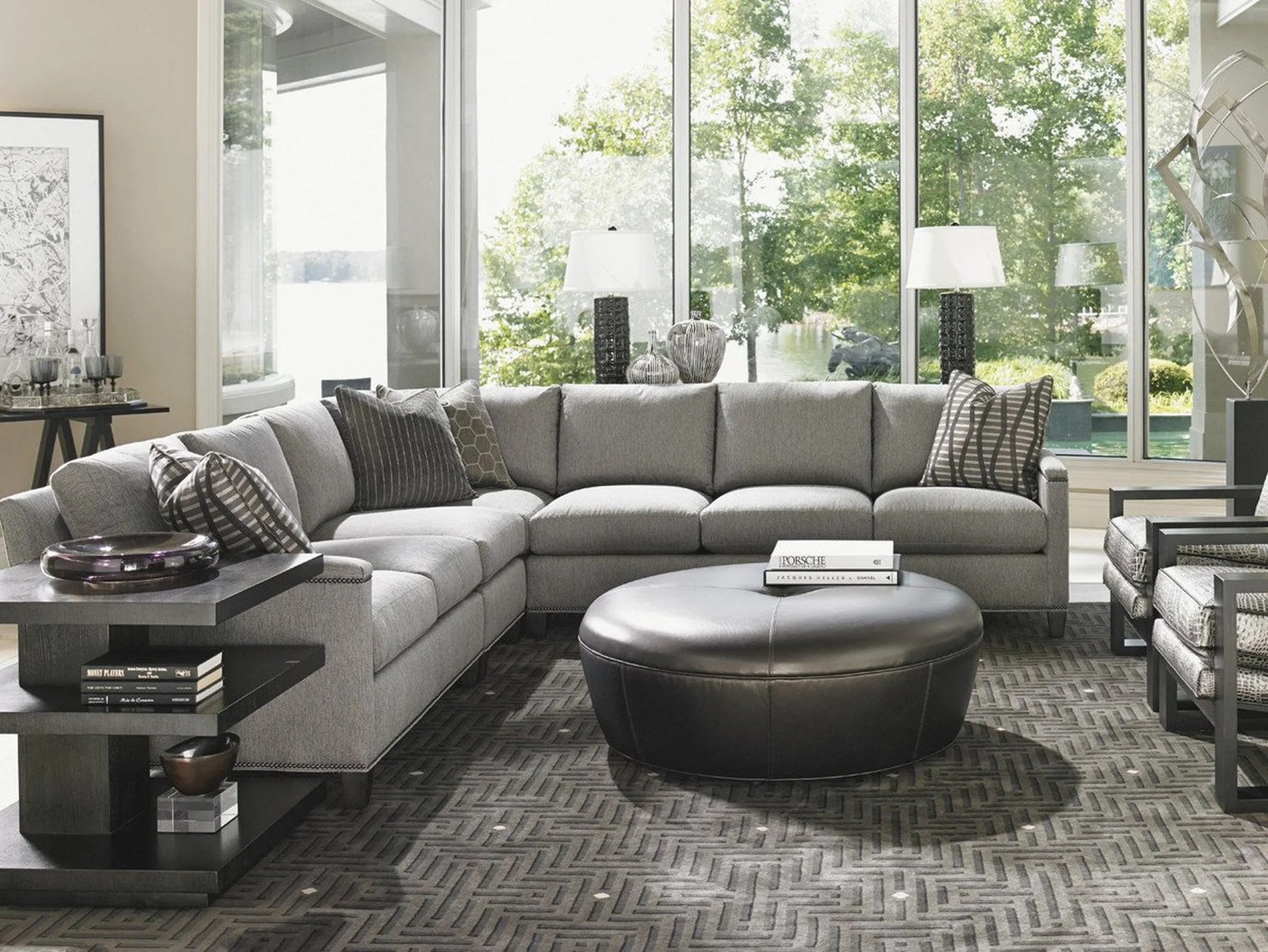 Lexington Carrera Claudia Ottoman - Image 5