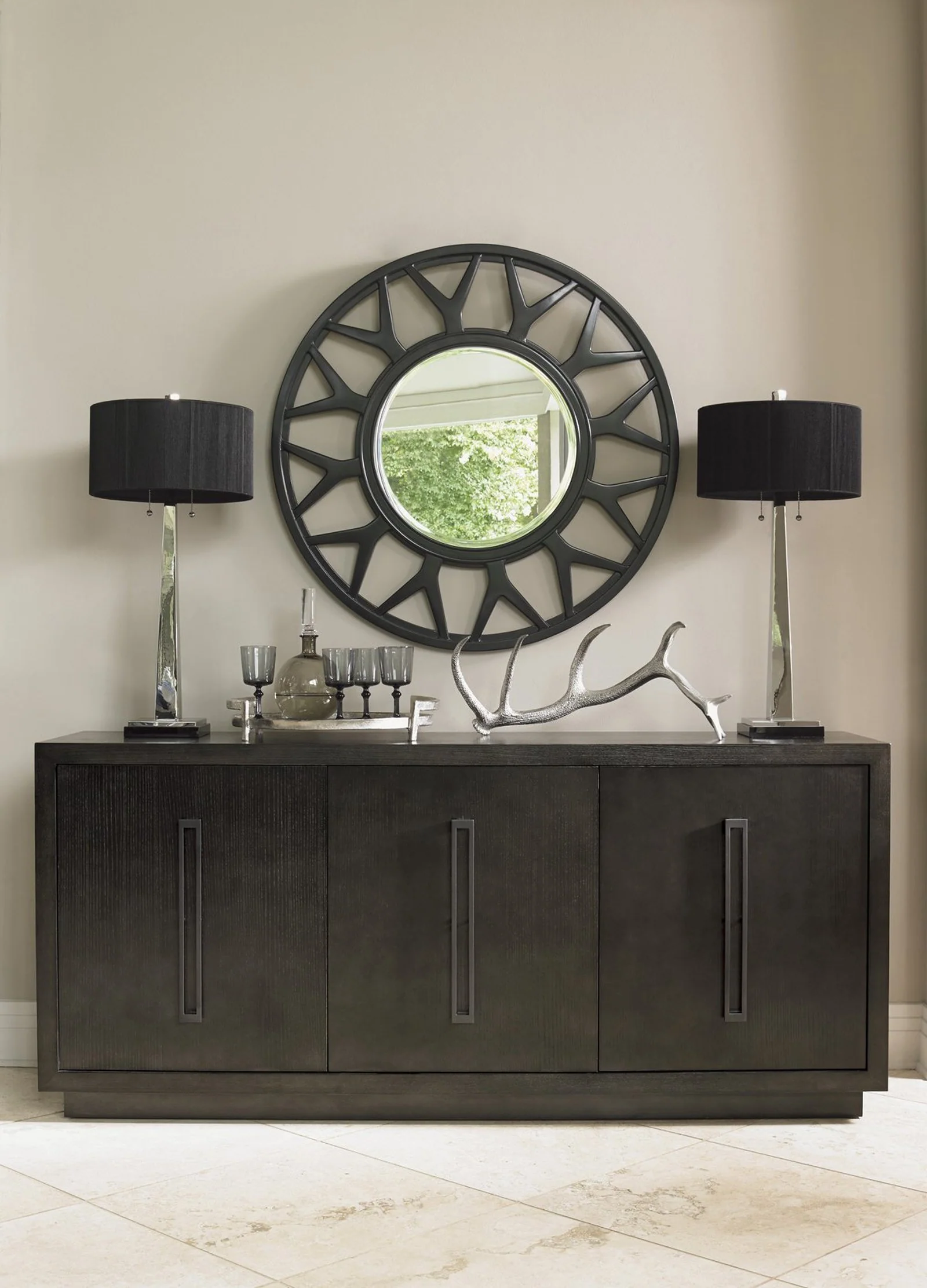 Lexington Carrera Esprit Round Mirror Clearance - Image 4