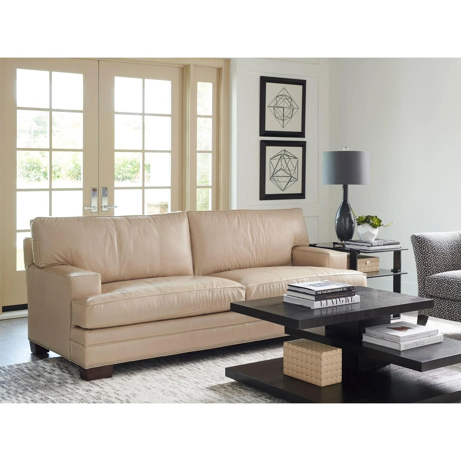 Lexington Couture Leather Tyson Leather Sofa - Image 2
