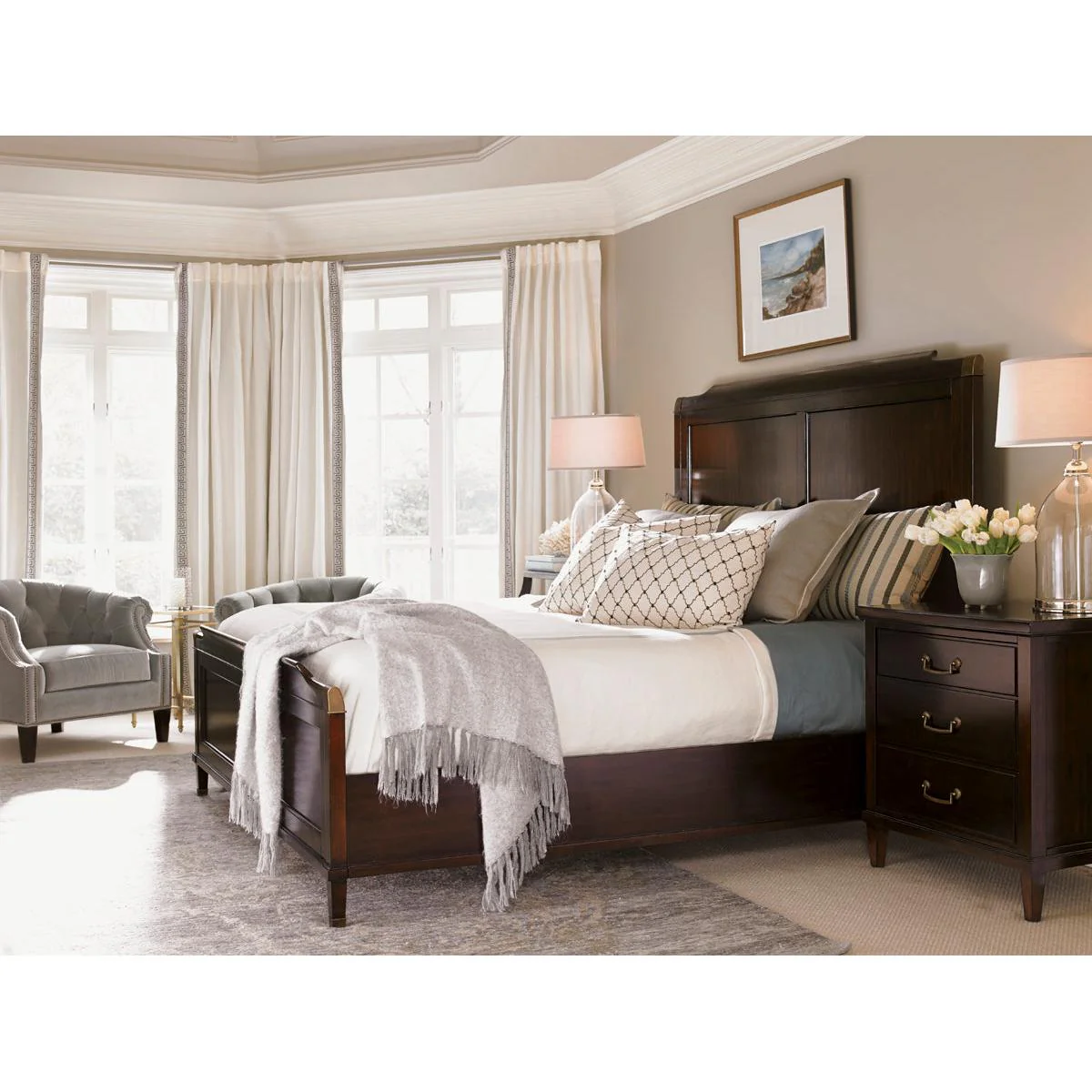 Lexington Kensington Place Bennington California King Panel Bed - Image 2