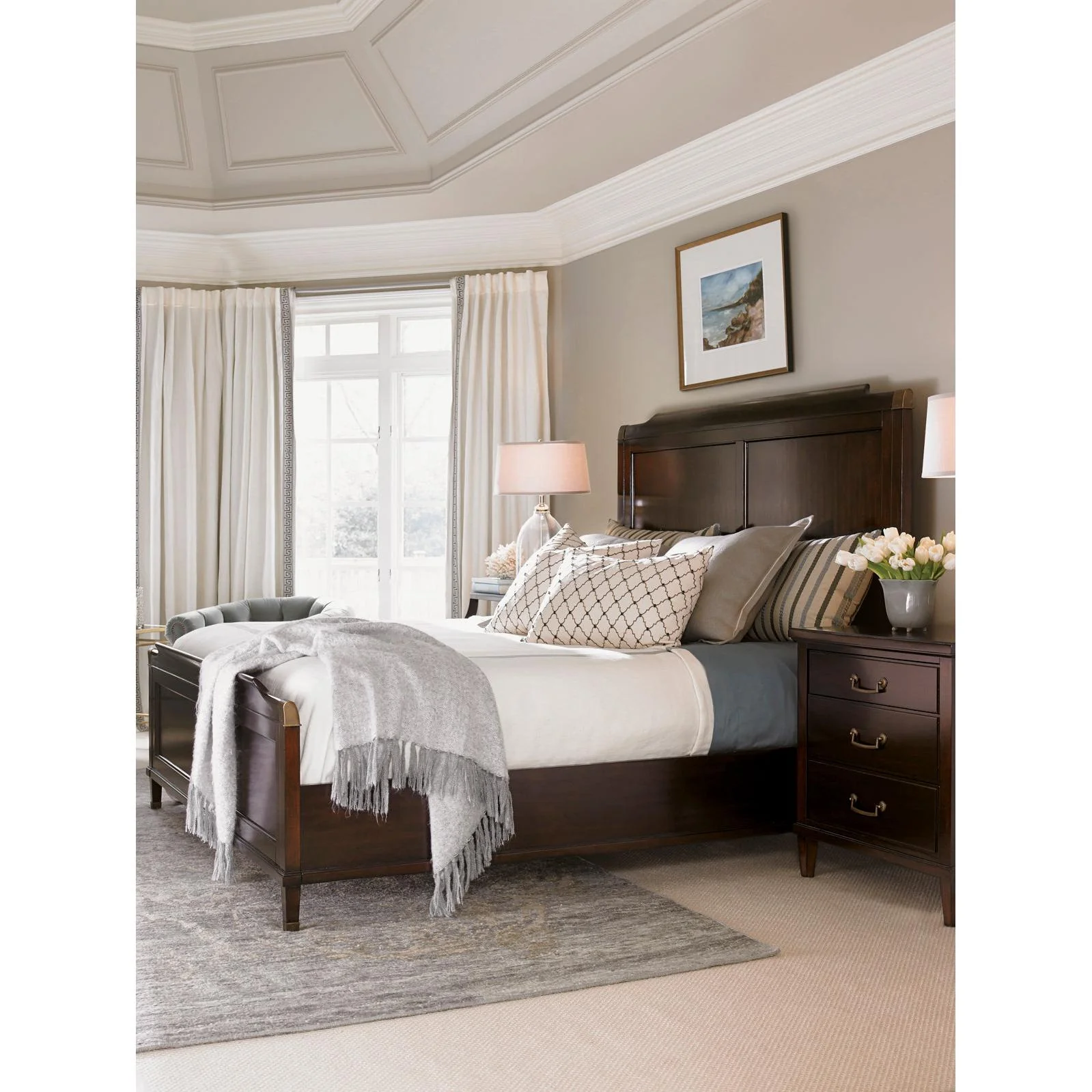 Lexington Kensington Place Bennington California King Panel Bed - Image 3