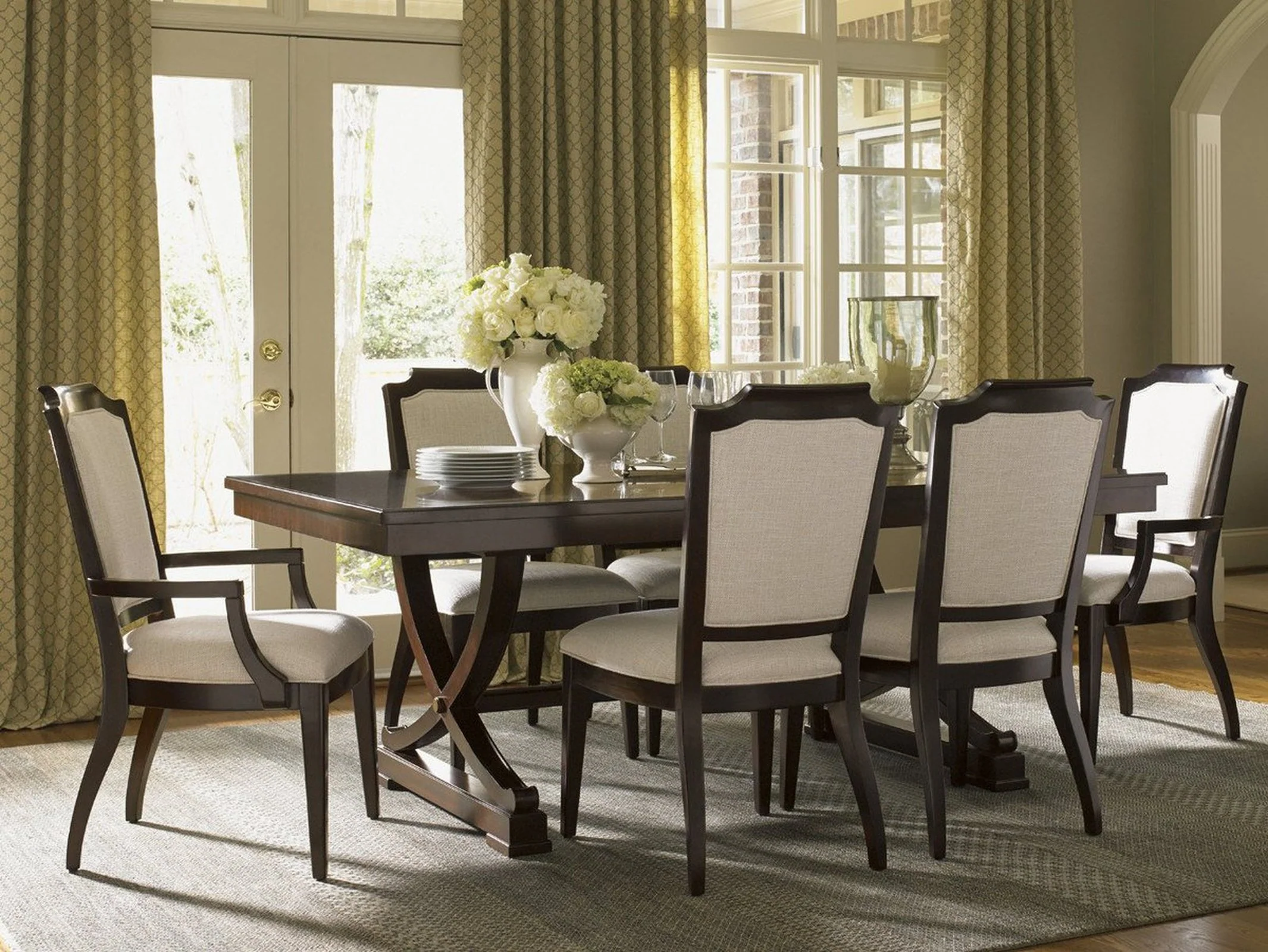 Lexington Kensington Place Candace Arm Chair As Shown Clearance - Image 4