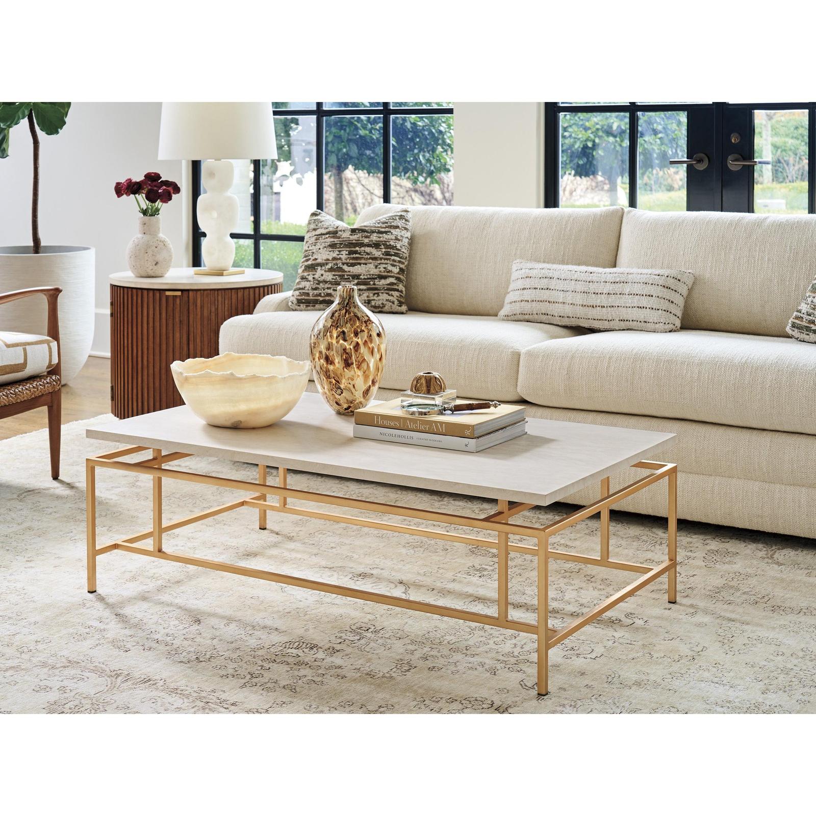 Lexington La Costa Pinnacle Rectangular Cocktail Table - Image 2