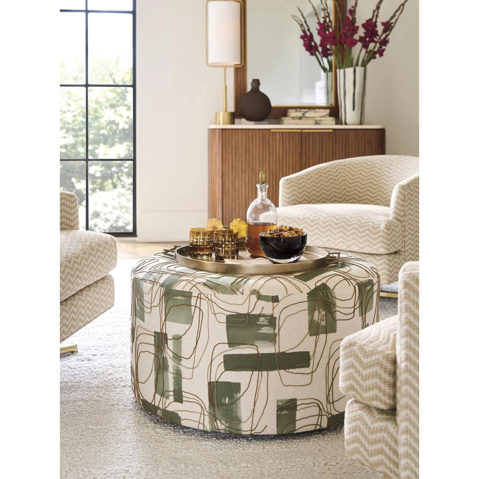 Lexington La Costa Rendova Ottoman - Image 2