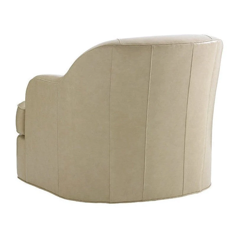 Lexington Laurel Canyon Alta Vista Leather Swivel Chair - Image 3