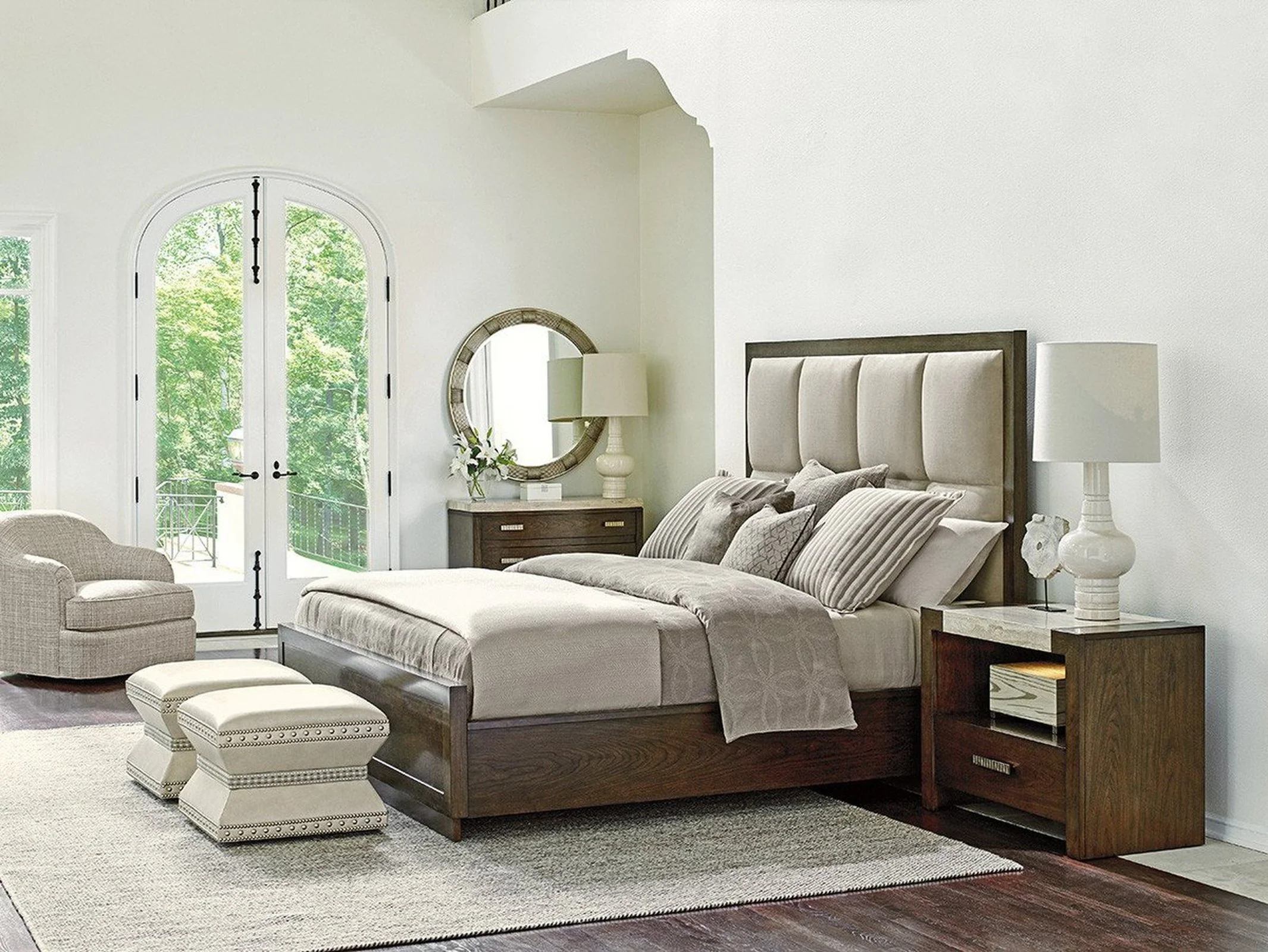 Lexington Laurel Canyon Casa Del Mar Upholstered Bed - Image 3