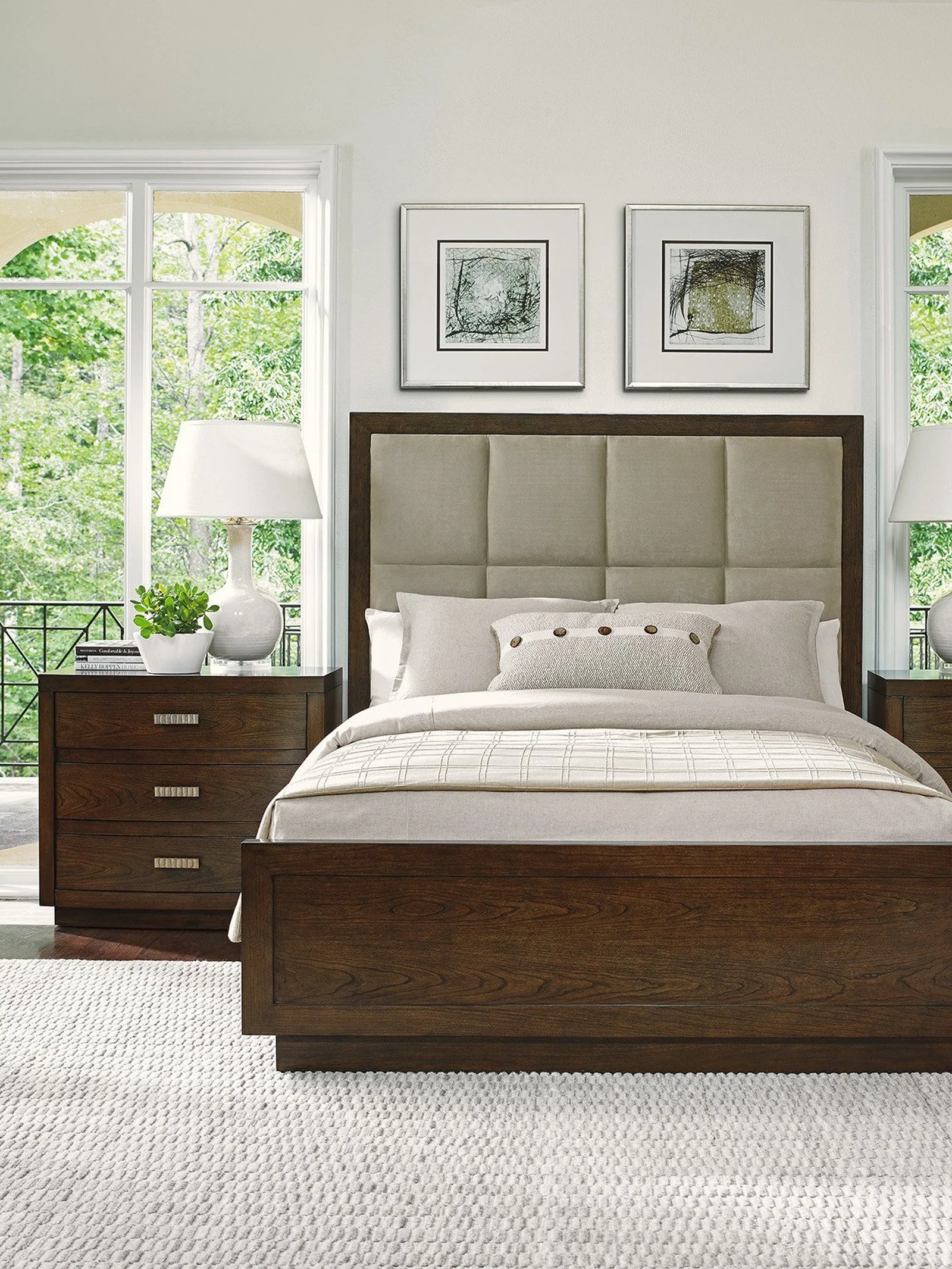 Lexington Laurel Canyon Casa Del Mar Upholstered Bed - Image 6