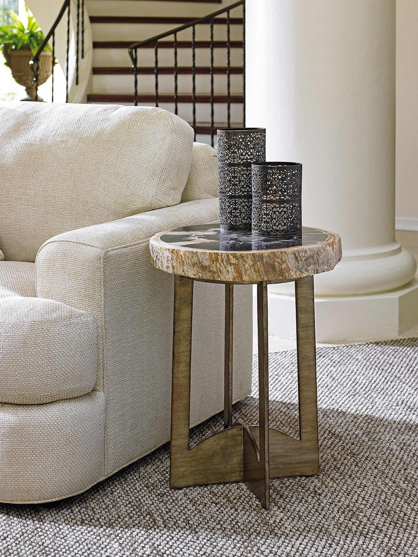 Lexington Laurel Canyon Cross Creek Accent Table - Image 2