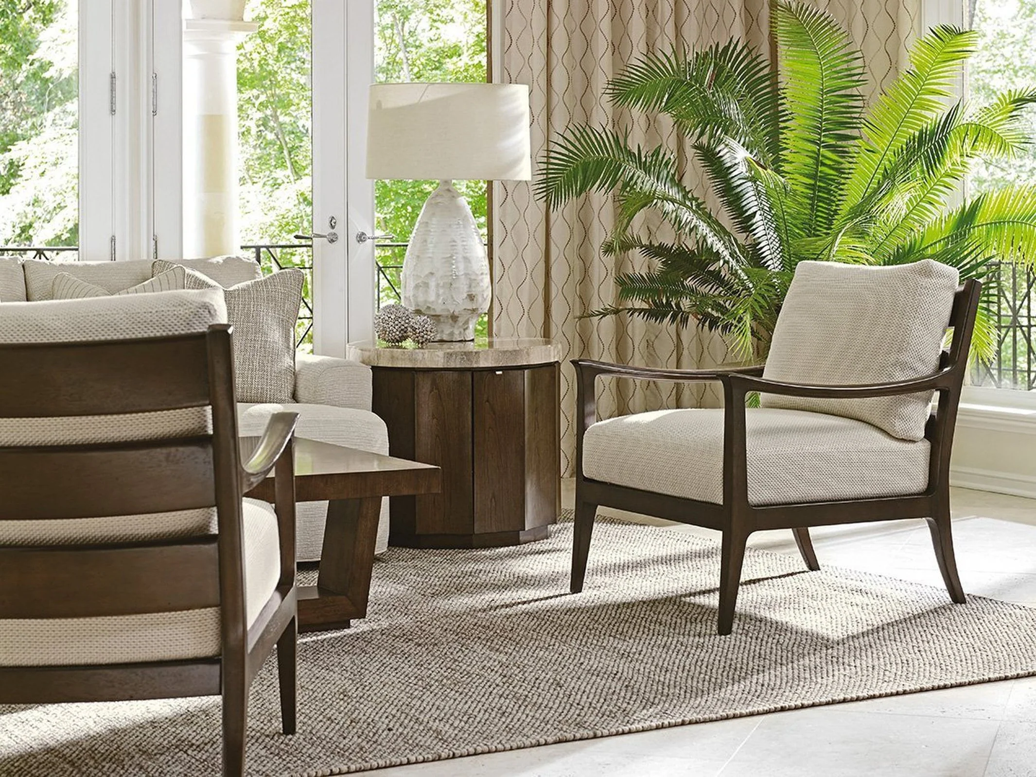 Lexington Laurel Canyon Glendora Drum Table - Image 4