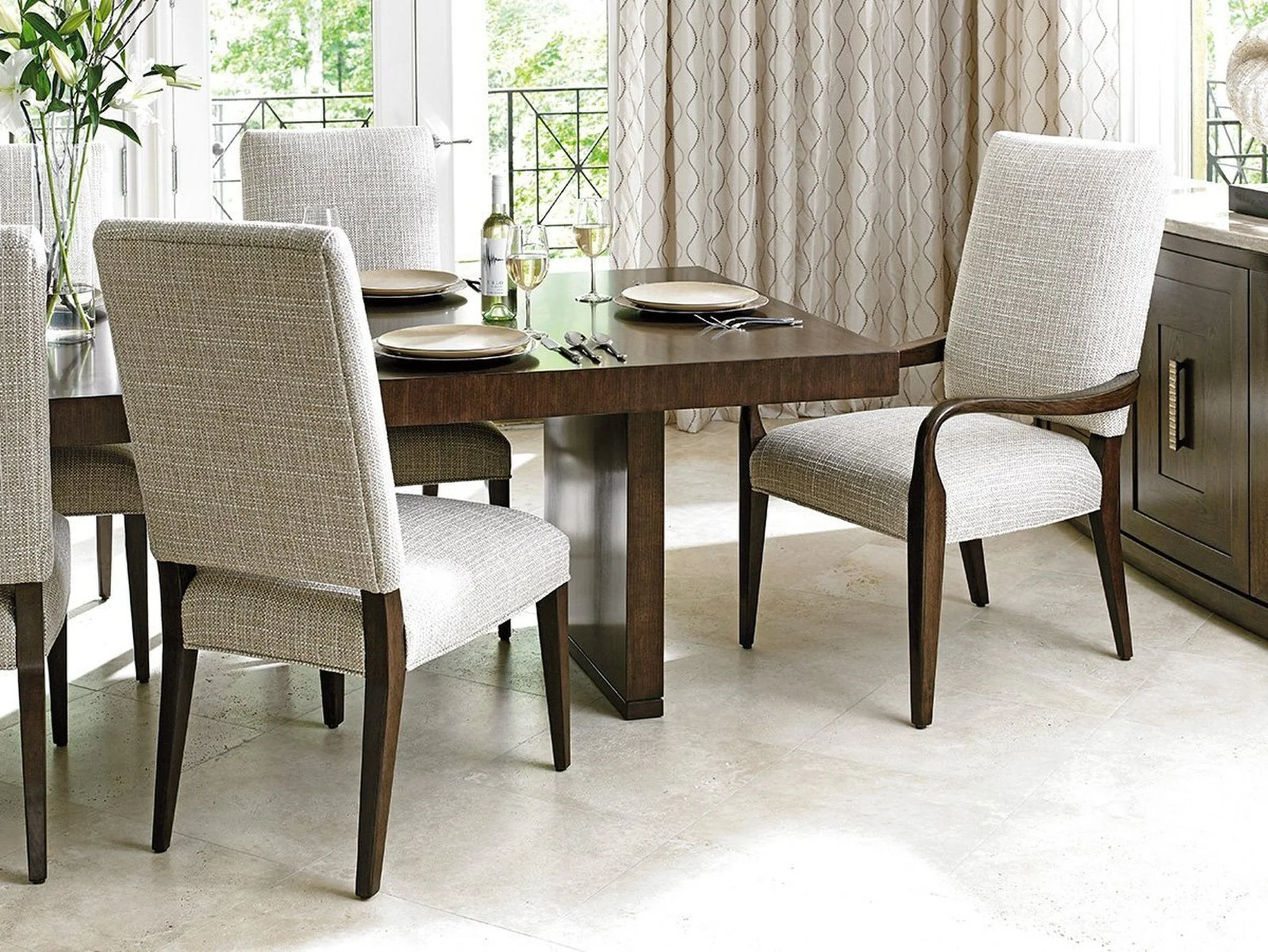 Lexington Laurel Canyon Sierra Upholstered Arm Chair As Shown - Image 2