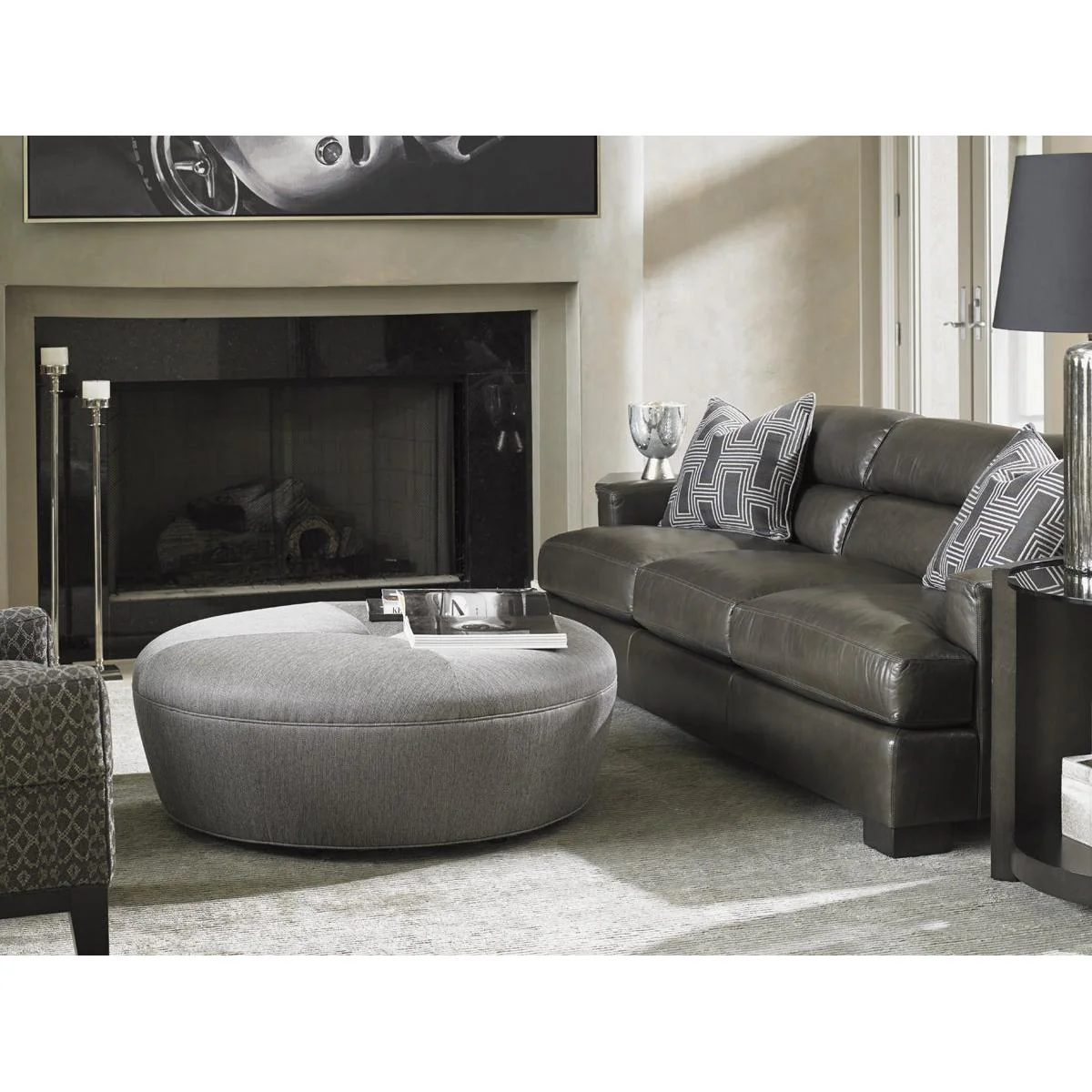 Lexington Lexington Upholstery Claudia Ottoman - Image 2