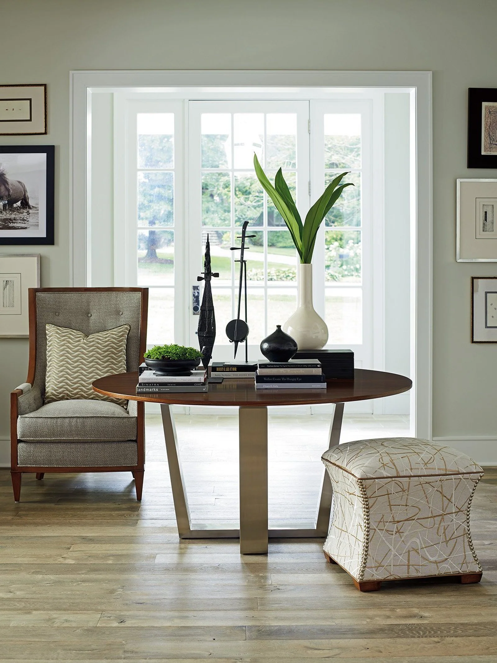 Lexington Kitano Mandara Round Dining Table Clearance - Image 3