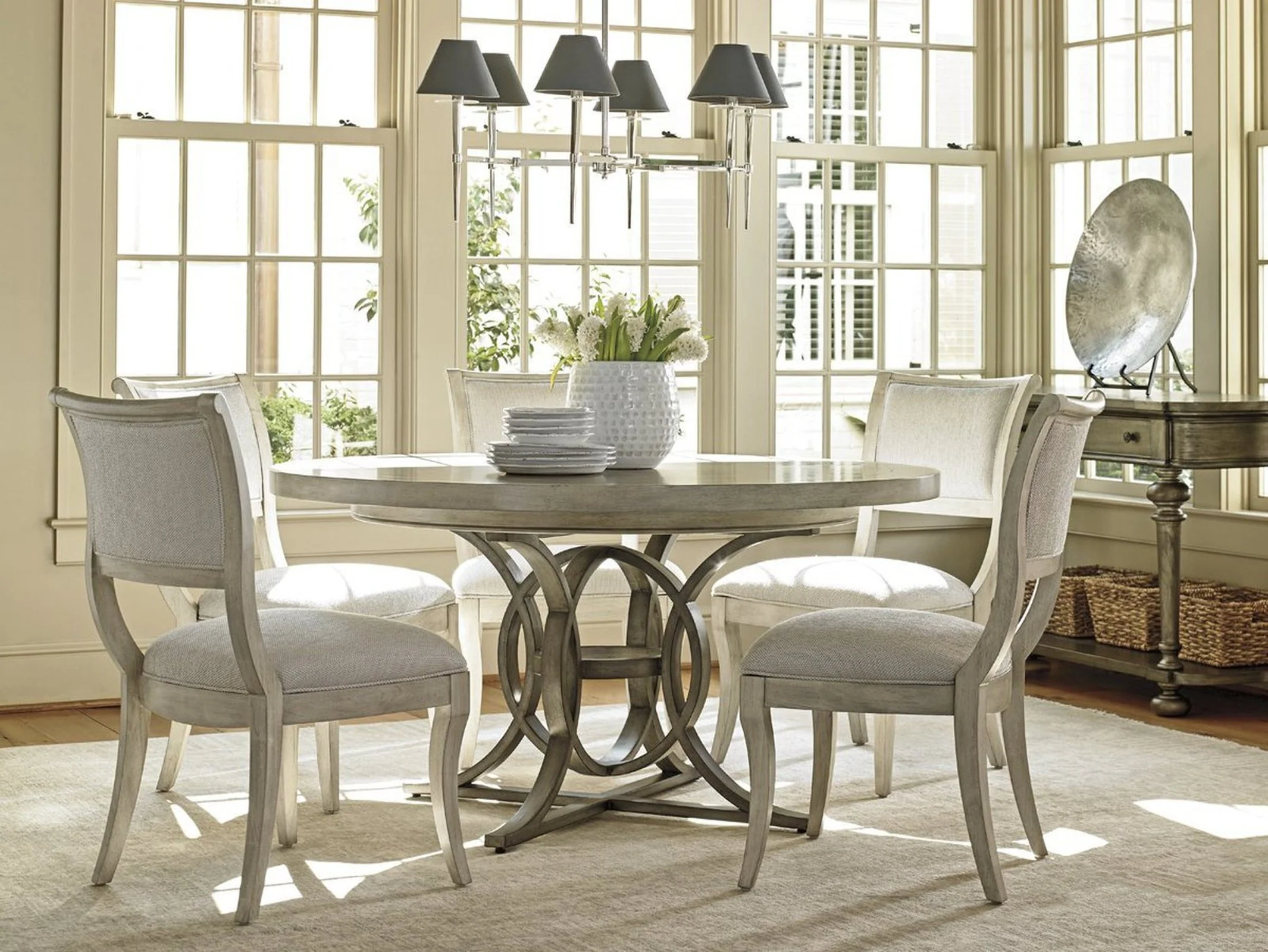 Lexington Oyster Bay Calerton Round Dining Table - Image 3