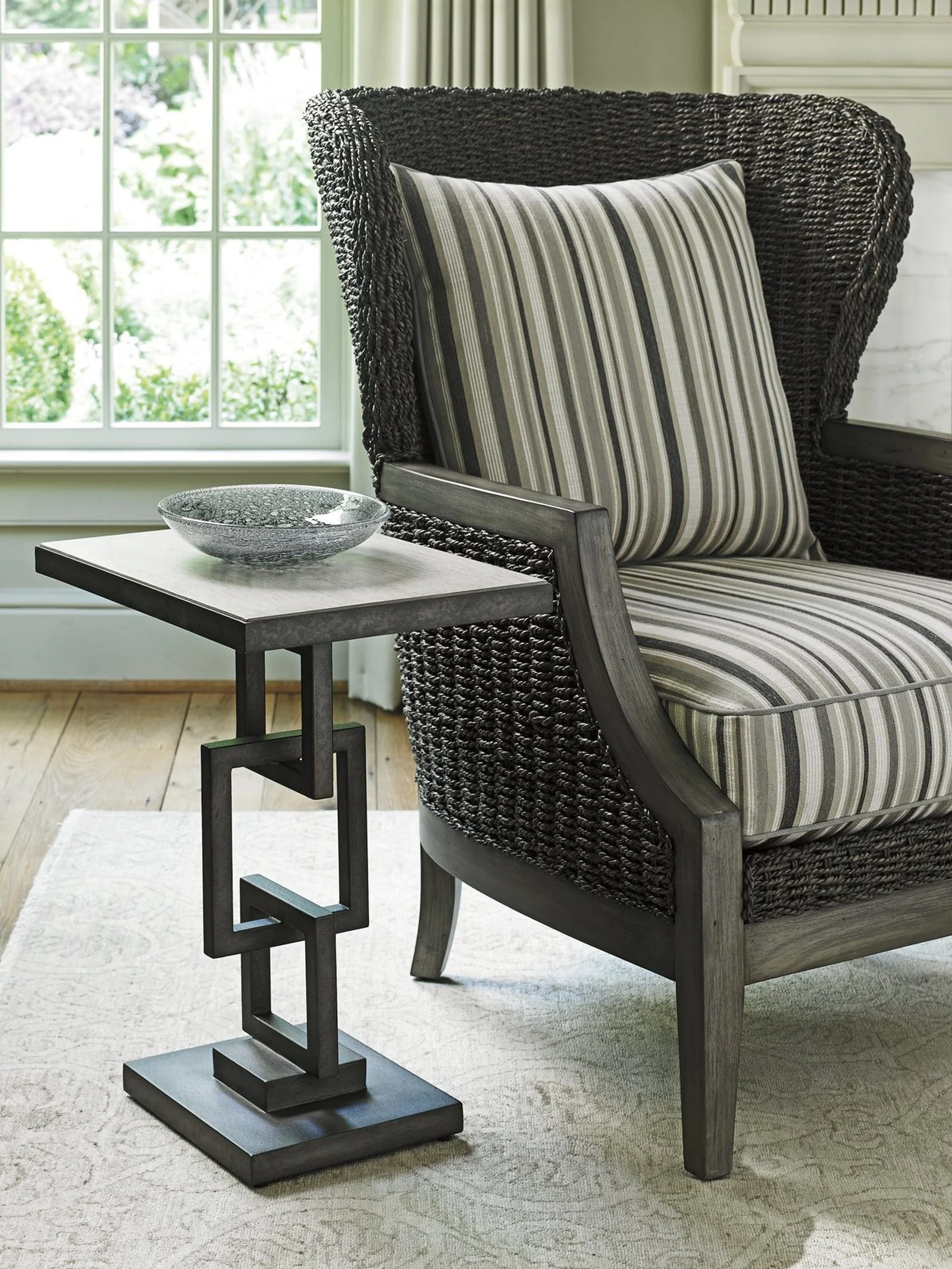 Lexington Oyster Bay Deerwood Rectangular Side Table - Image 2