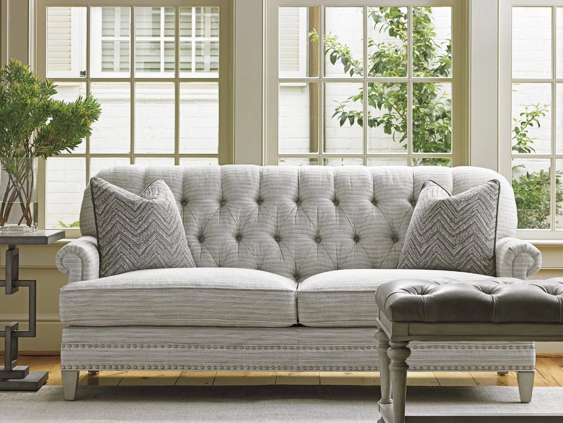 Lexington Oyster Bay Hillstead Settee - Image 2