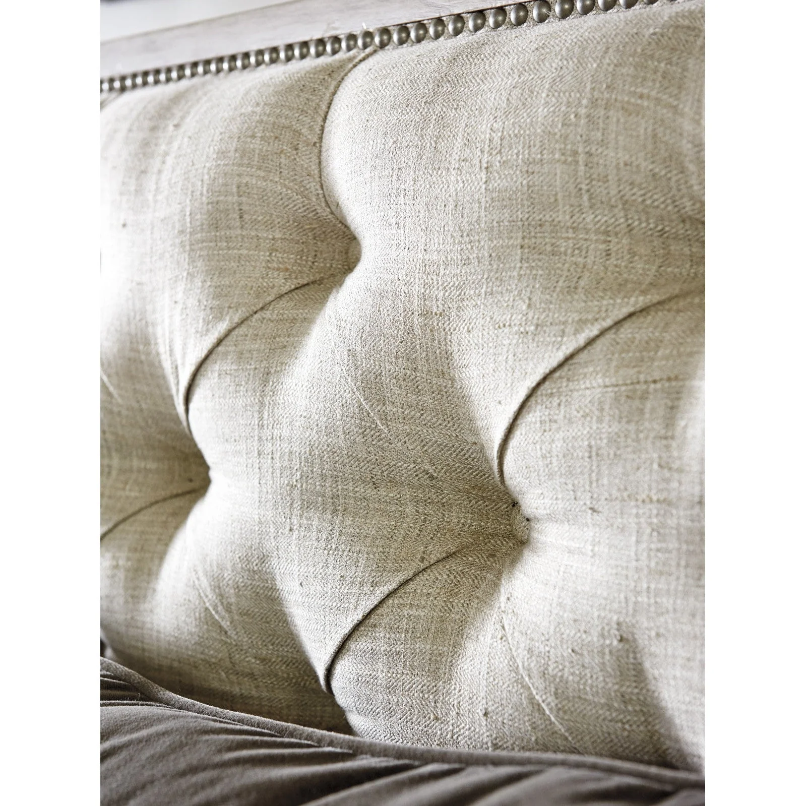 Lexington Oyster Bay Sag Harbor Tufted Upholstered King/California King Headboard - Image 4