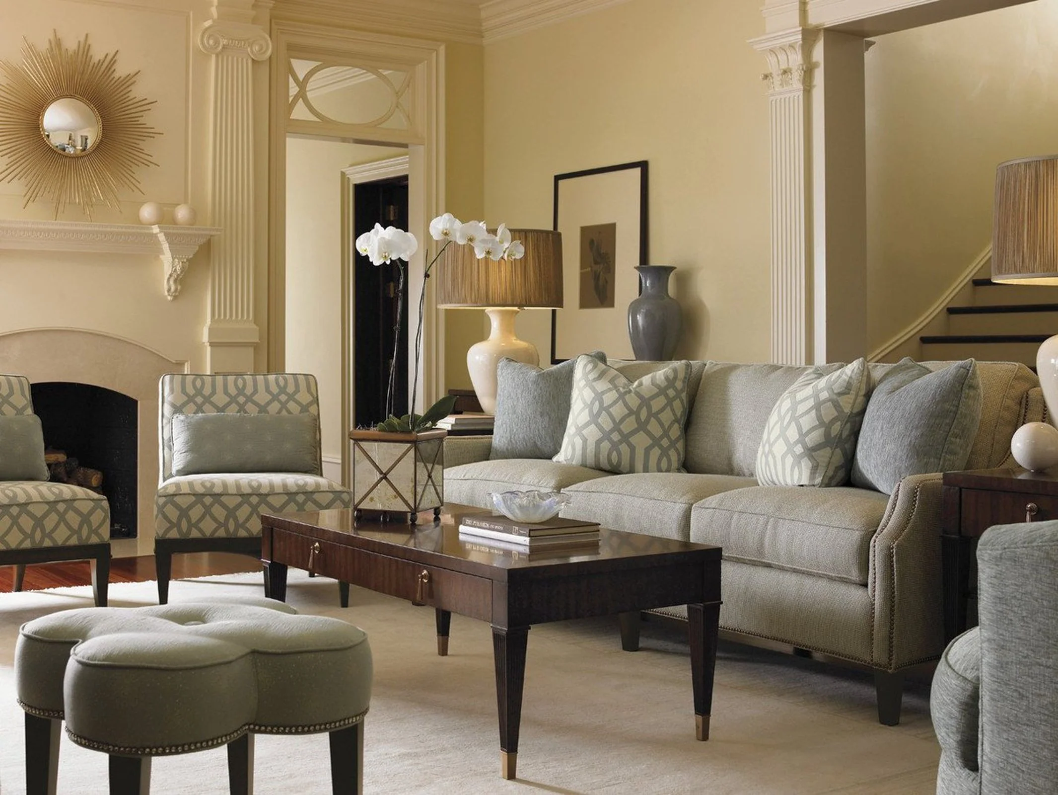 Lexington Pampelonne Ottoman - Image 4