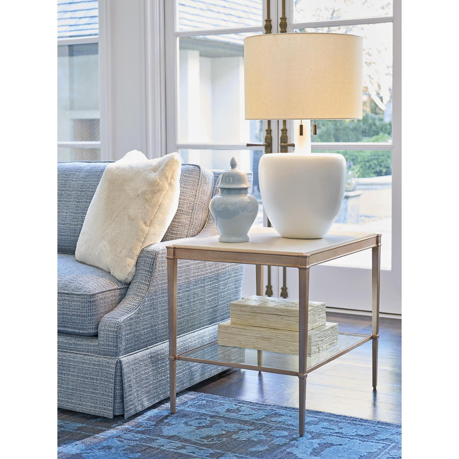 Lexington Rendezvous Bulgari Rectangle End Table - Image 2