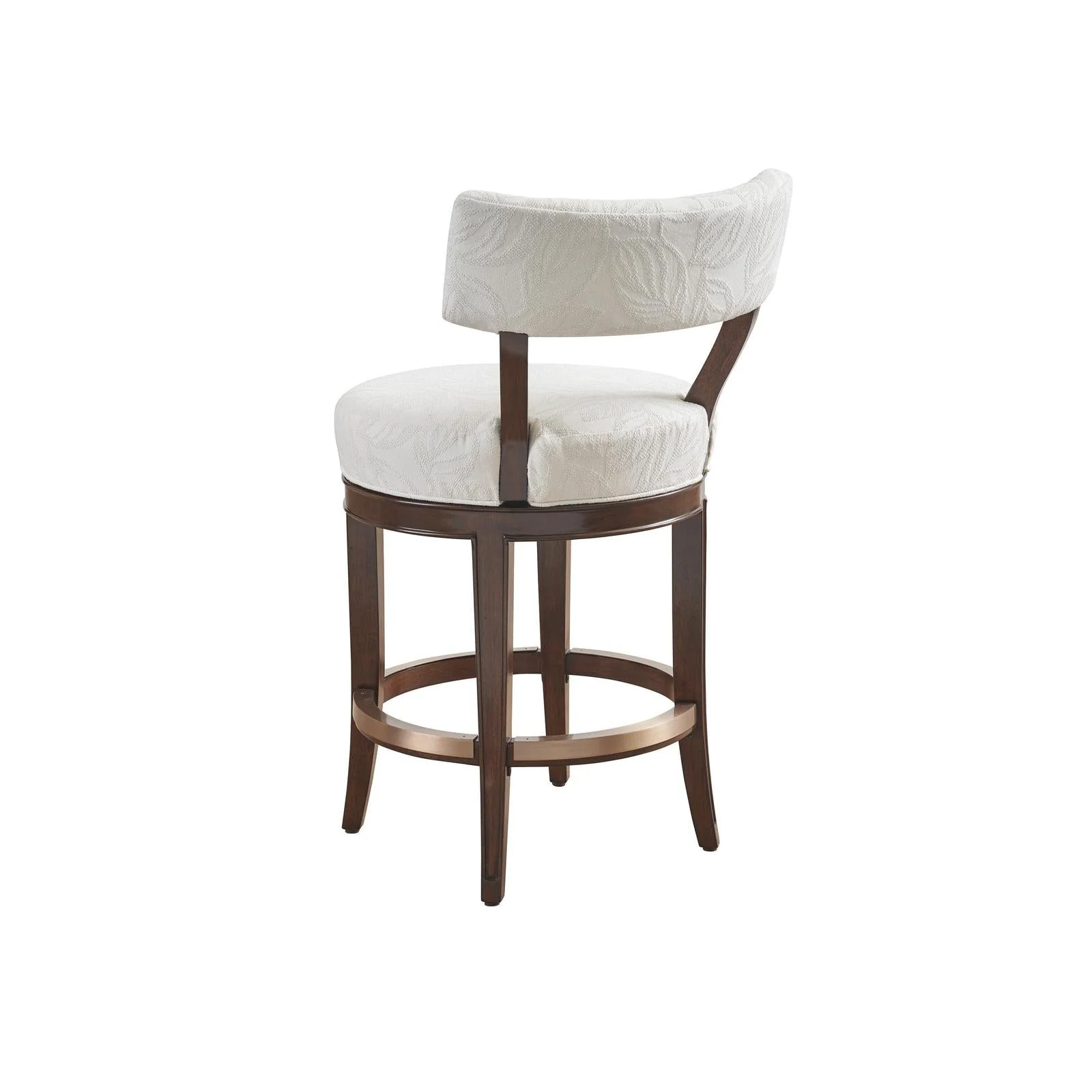 Lexington Rendezvous Giles Upholstered Swivel Counter Stool - Image 3