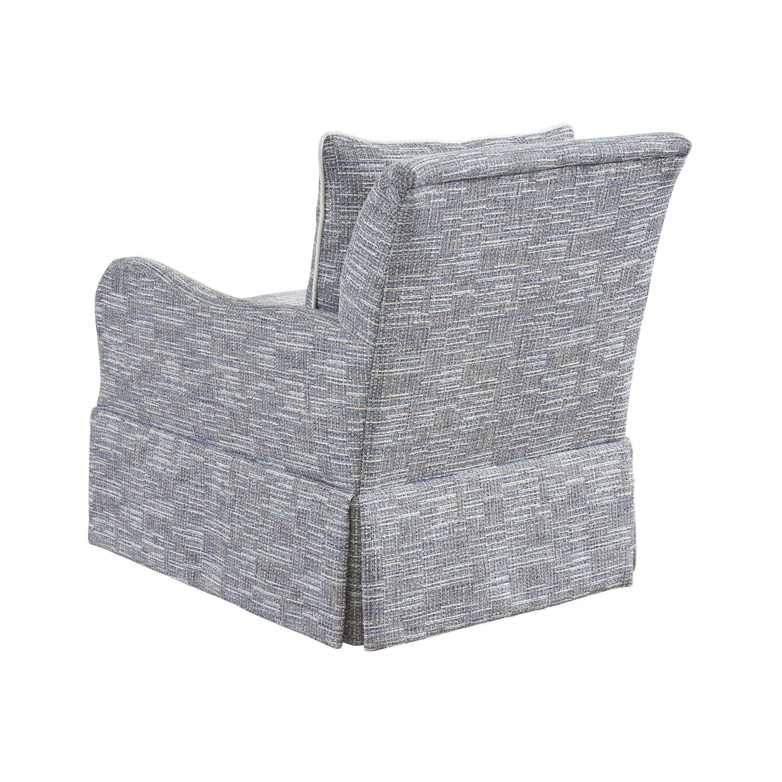 Lexington Rendezvous Palm Frond Swivel Chair - Image 3