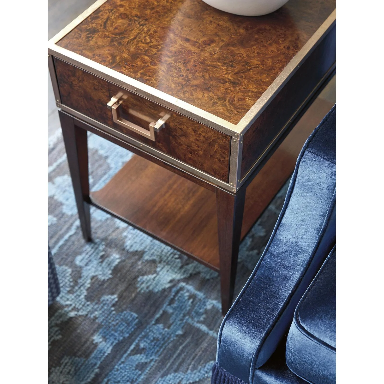 Lexington Rendezvous Shelton Box On Stand End Table - Image 3