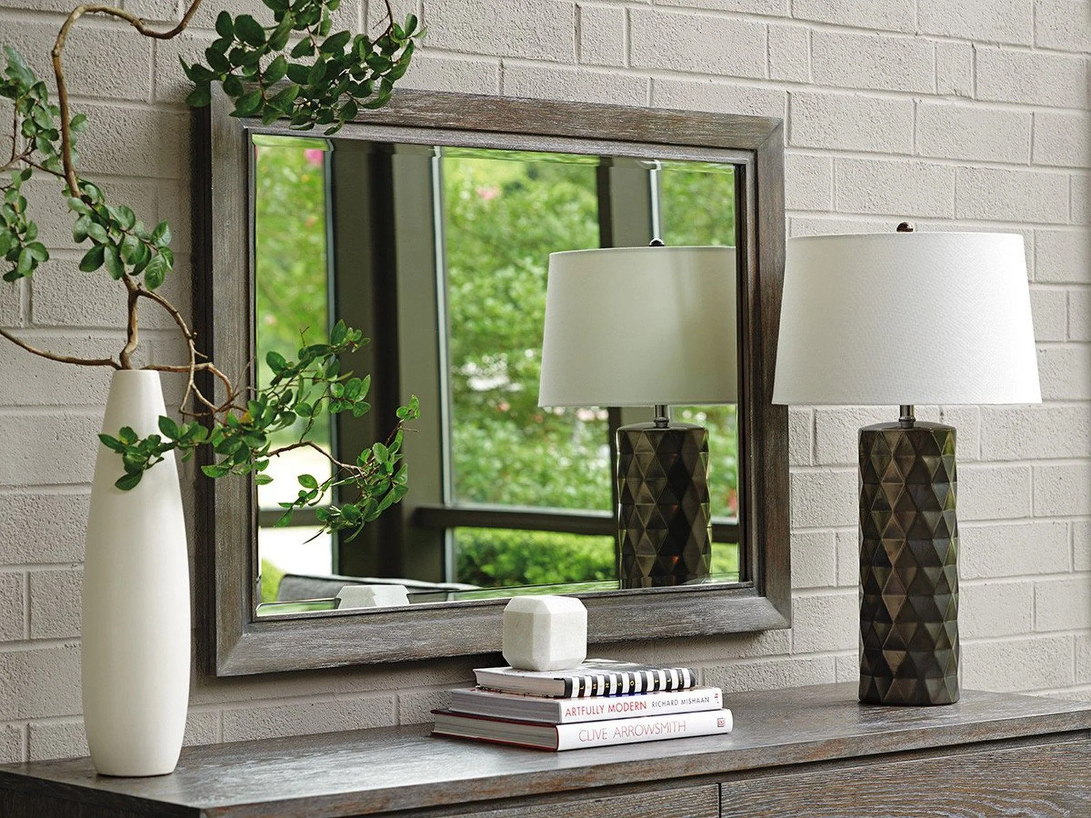 Lexington Santana Solana Rectangular Mirror Clearance - Image 2