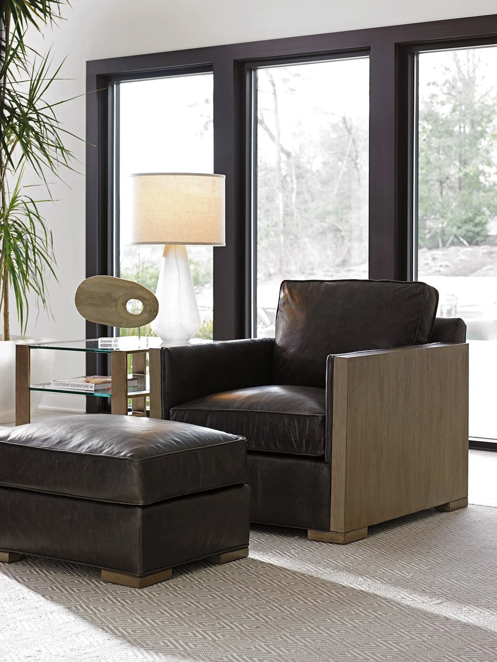 Lexington Shadow Play Delshire Ottoman - Image 6
