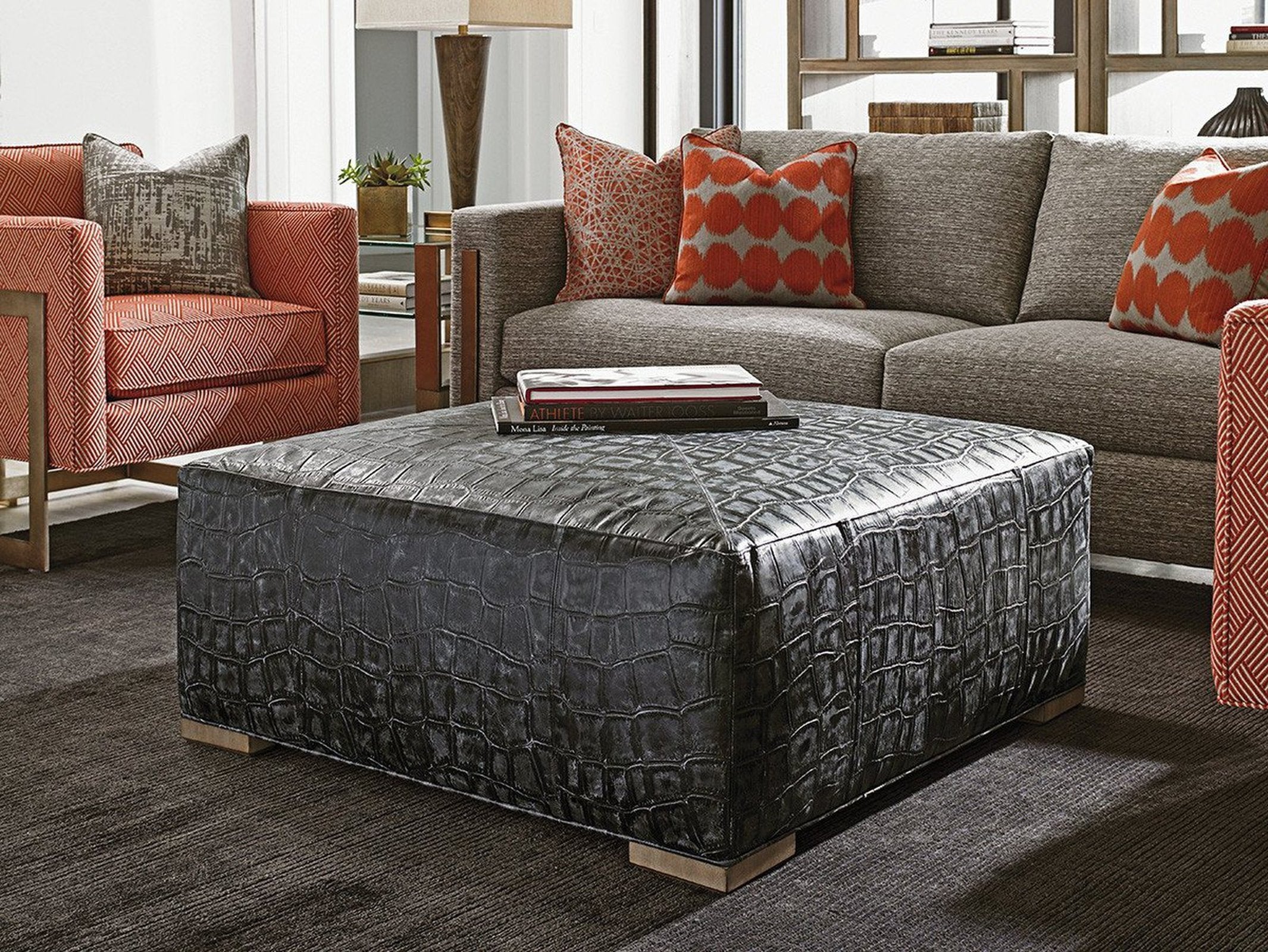 Lexington Shadow Play Melina Cocktail Ottoman - Image 9