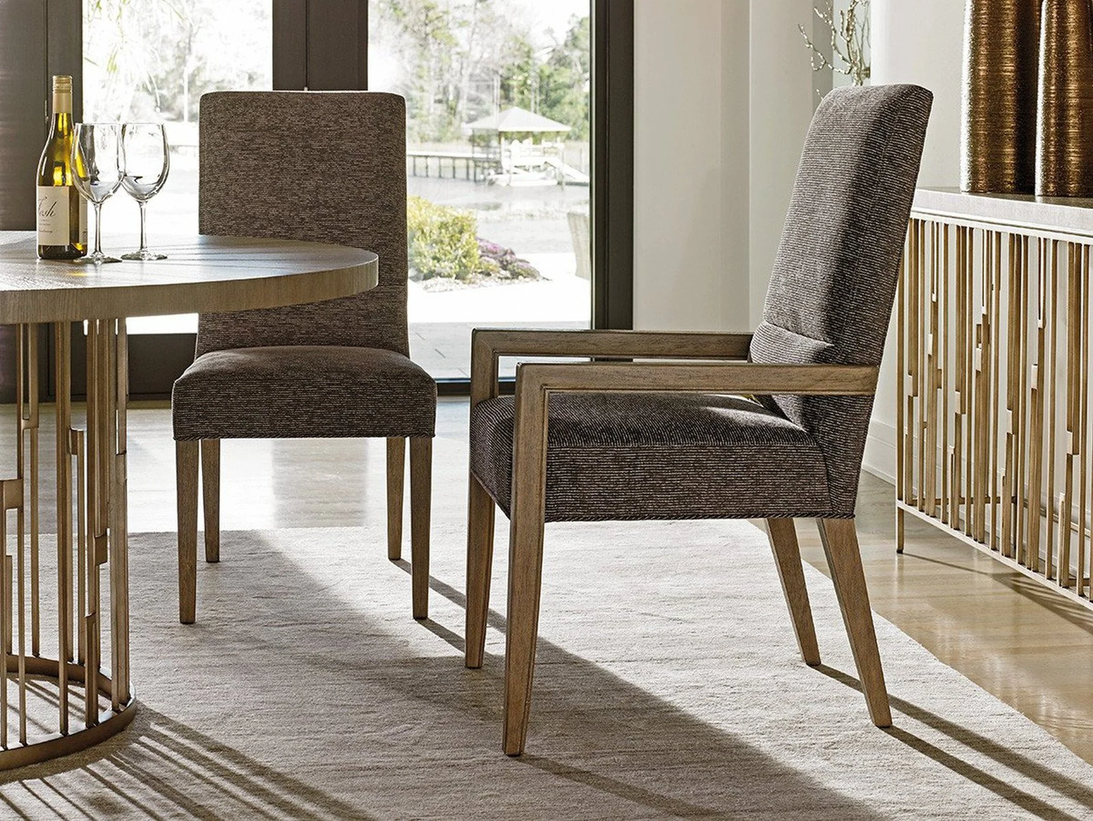Lexington Shadow Play Metro Side Chair Customizable - Image 6
