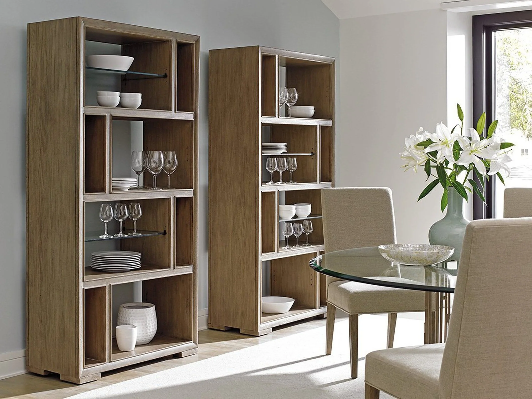 Lexington Shadow Play Windsor Open Bookcase - Image 4