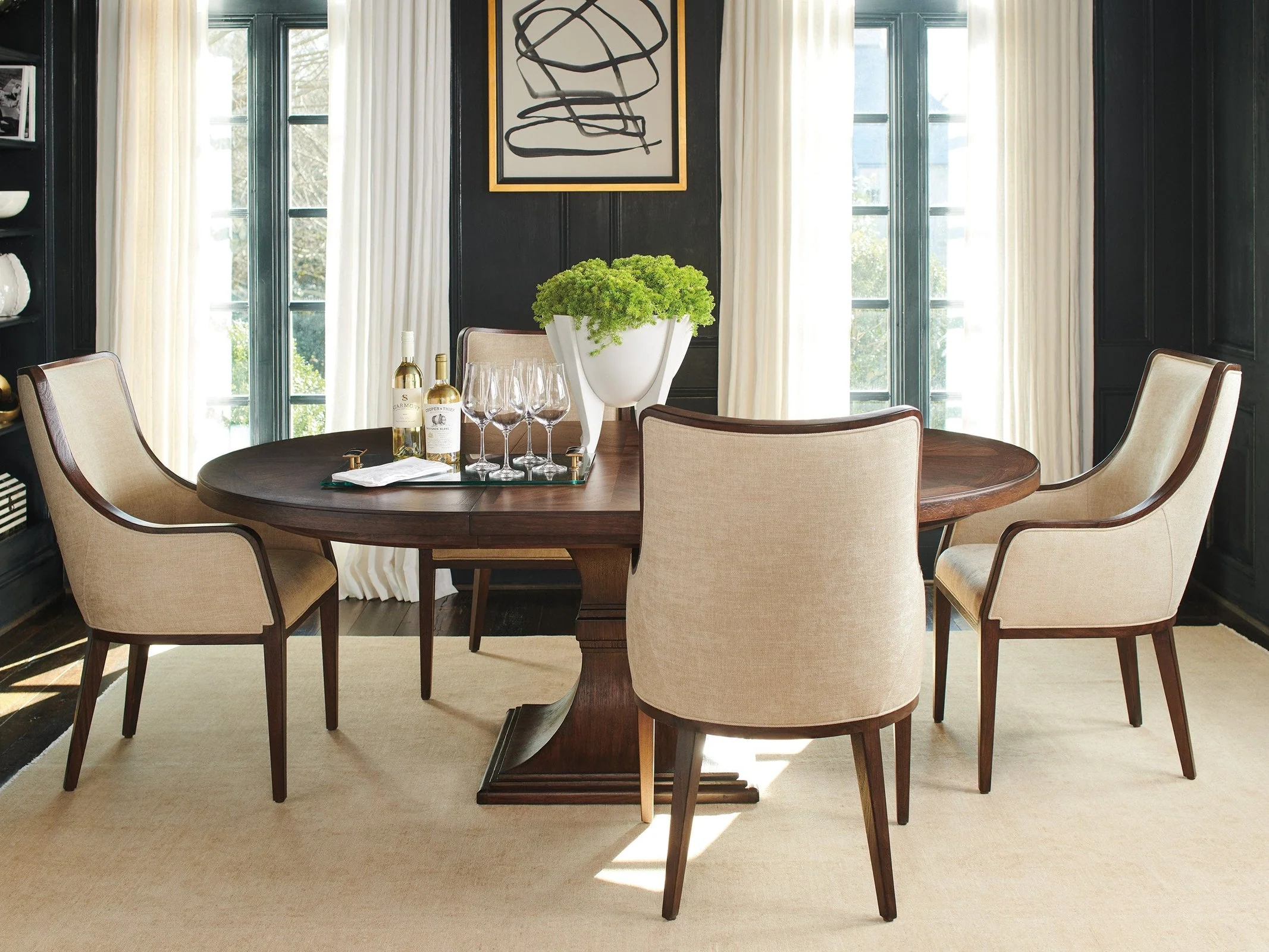 Lexington Silverado Bromley Upholstered Arm Chair - Image 3