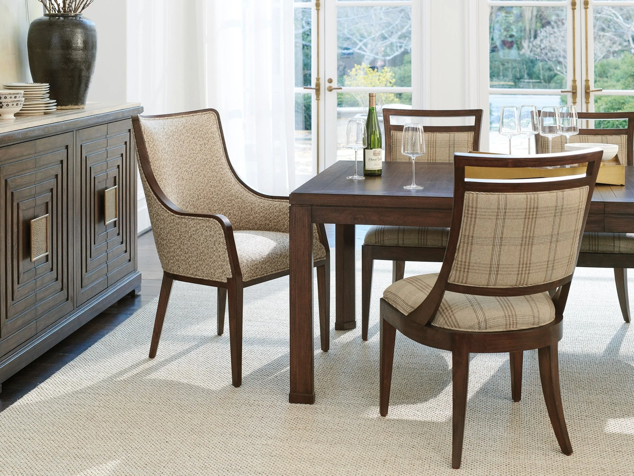 Lexington Silverado Bromley Upholstered Arm Chair - Image 7