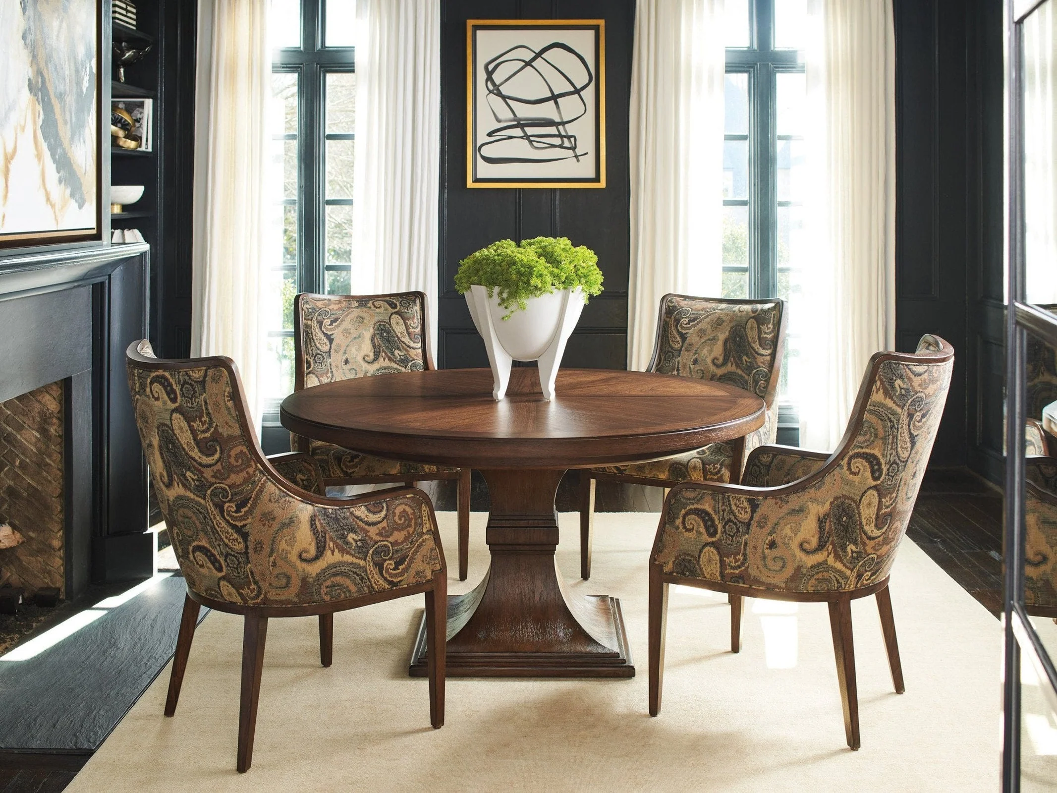 Lexington Silverado Palo Alto Round Dining Table - Image 4