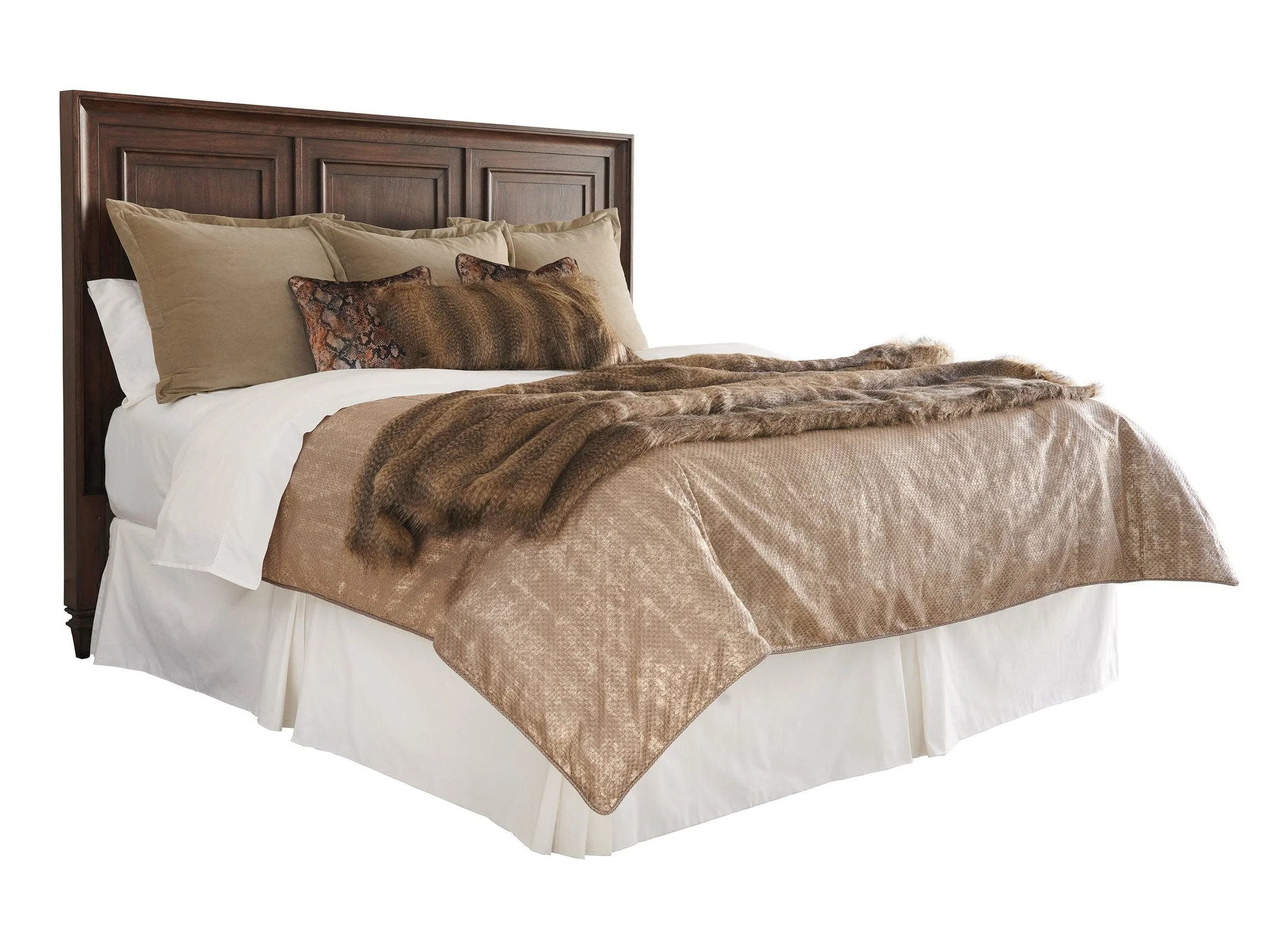 Lexington Silverado Walnut Creek Wood Panel Headboard Only - Image 2
